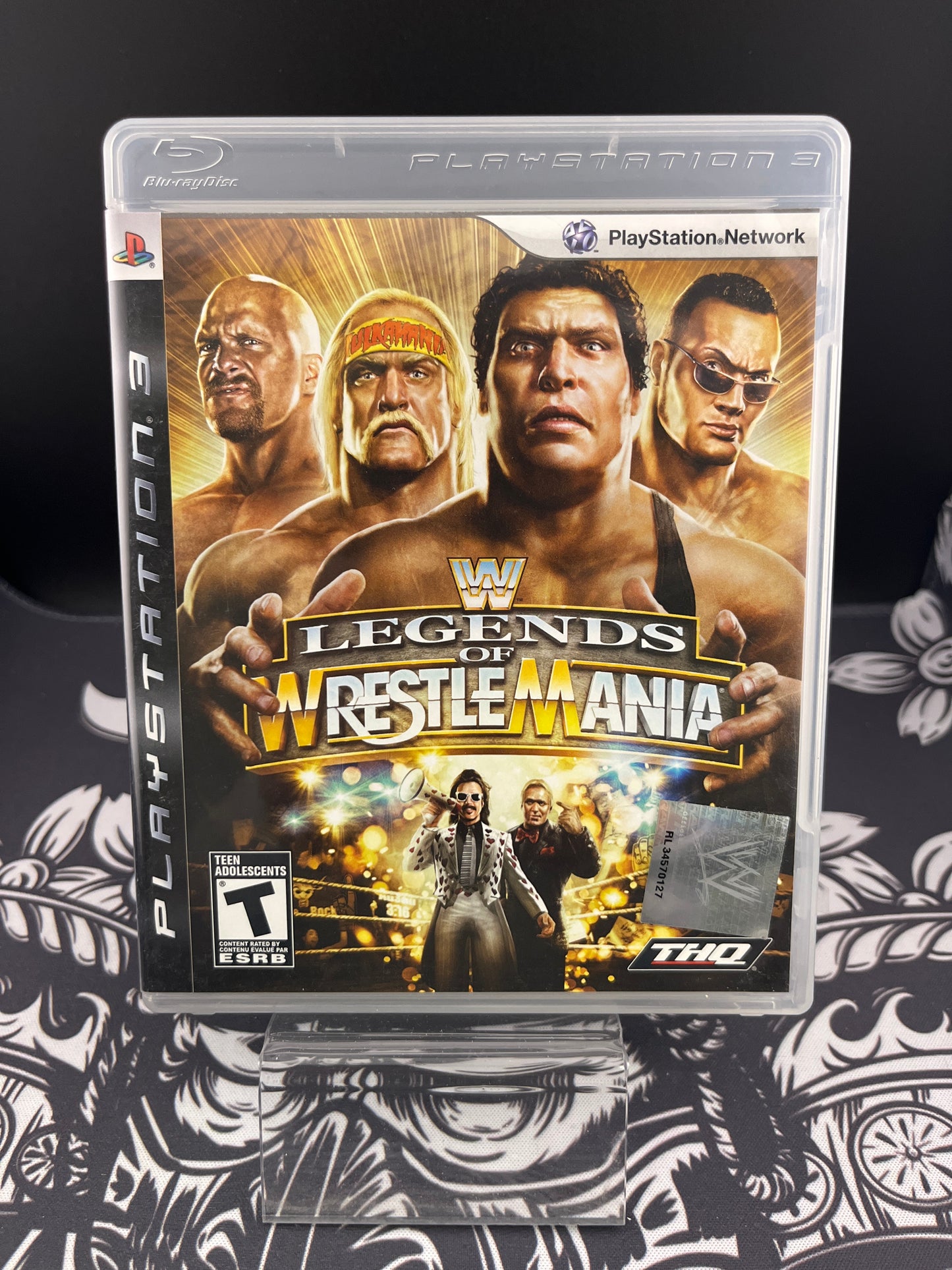 WWE Legends of Wrestlemania PS3 CIB