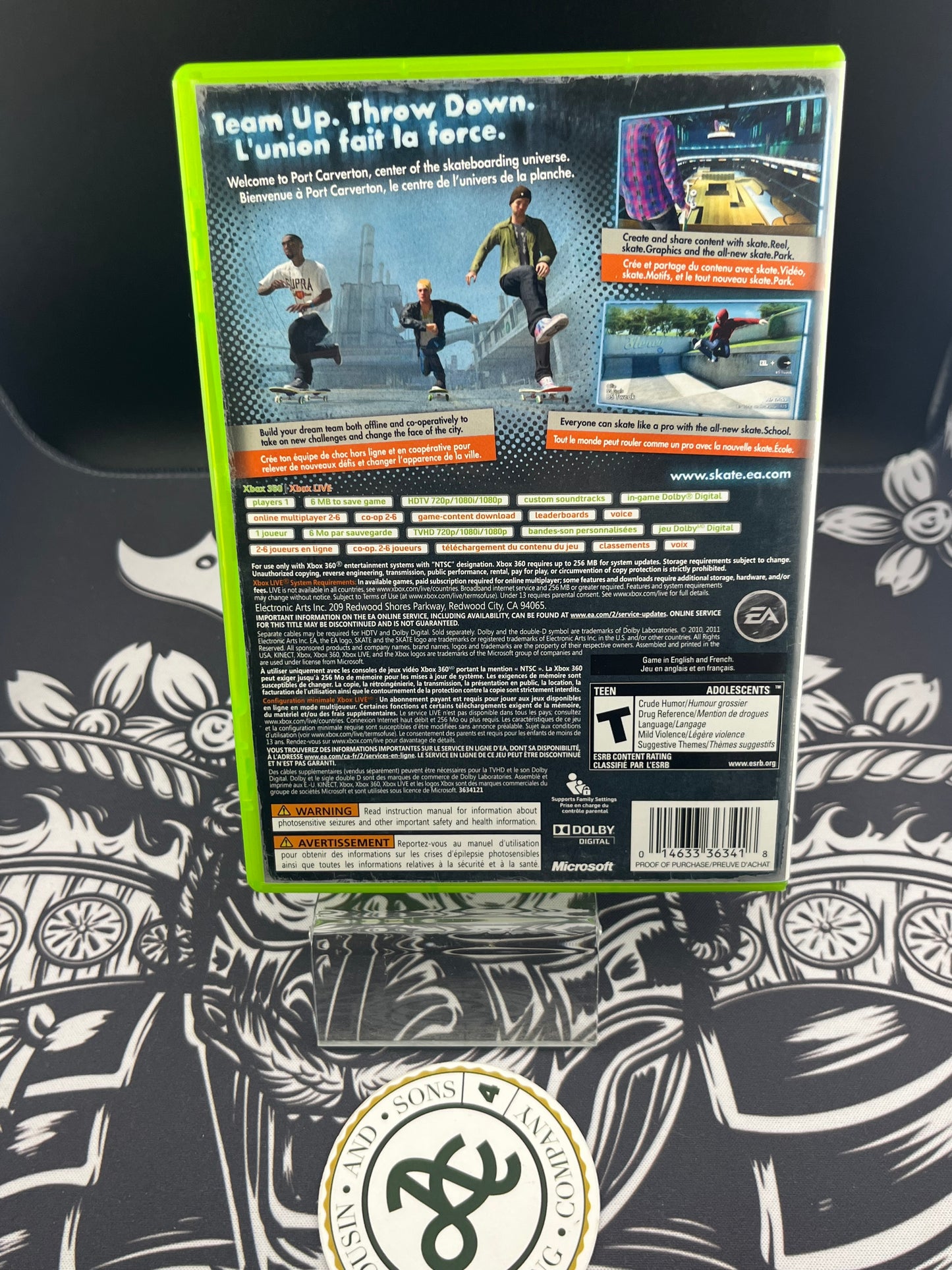 Skate 3 Xbox 360 CIB
