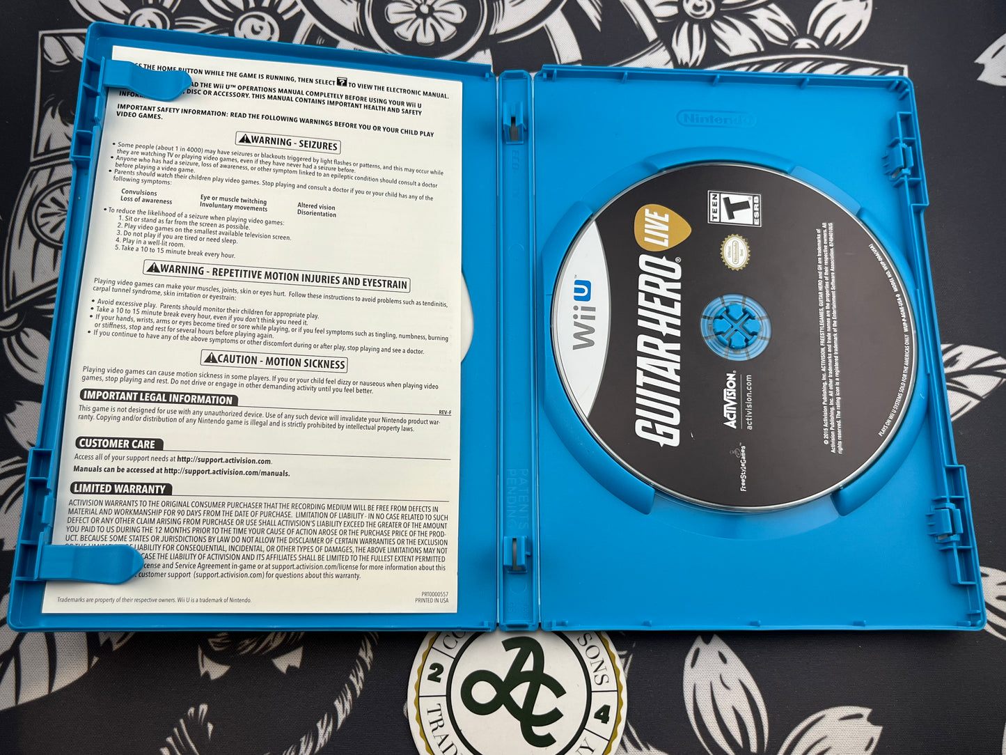 Guitar Hero Live Wii U CIB