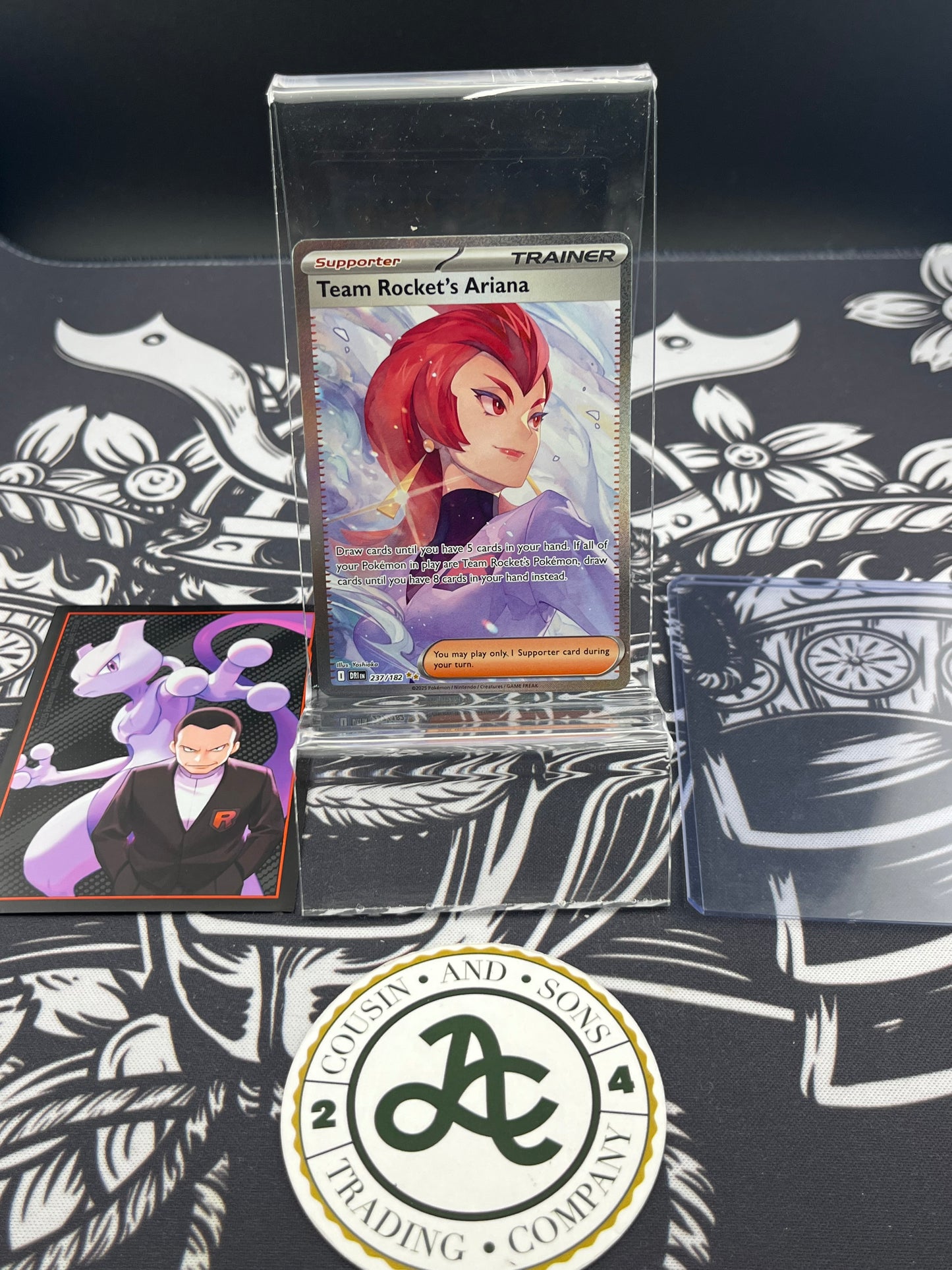 Team Rockets Ariana 237/182 SPECIAL ILLUSTRATION RARE Pokémon Destined Rivals NM
