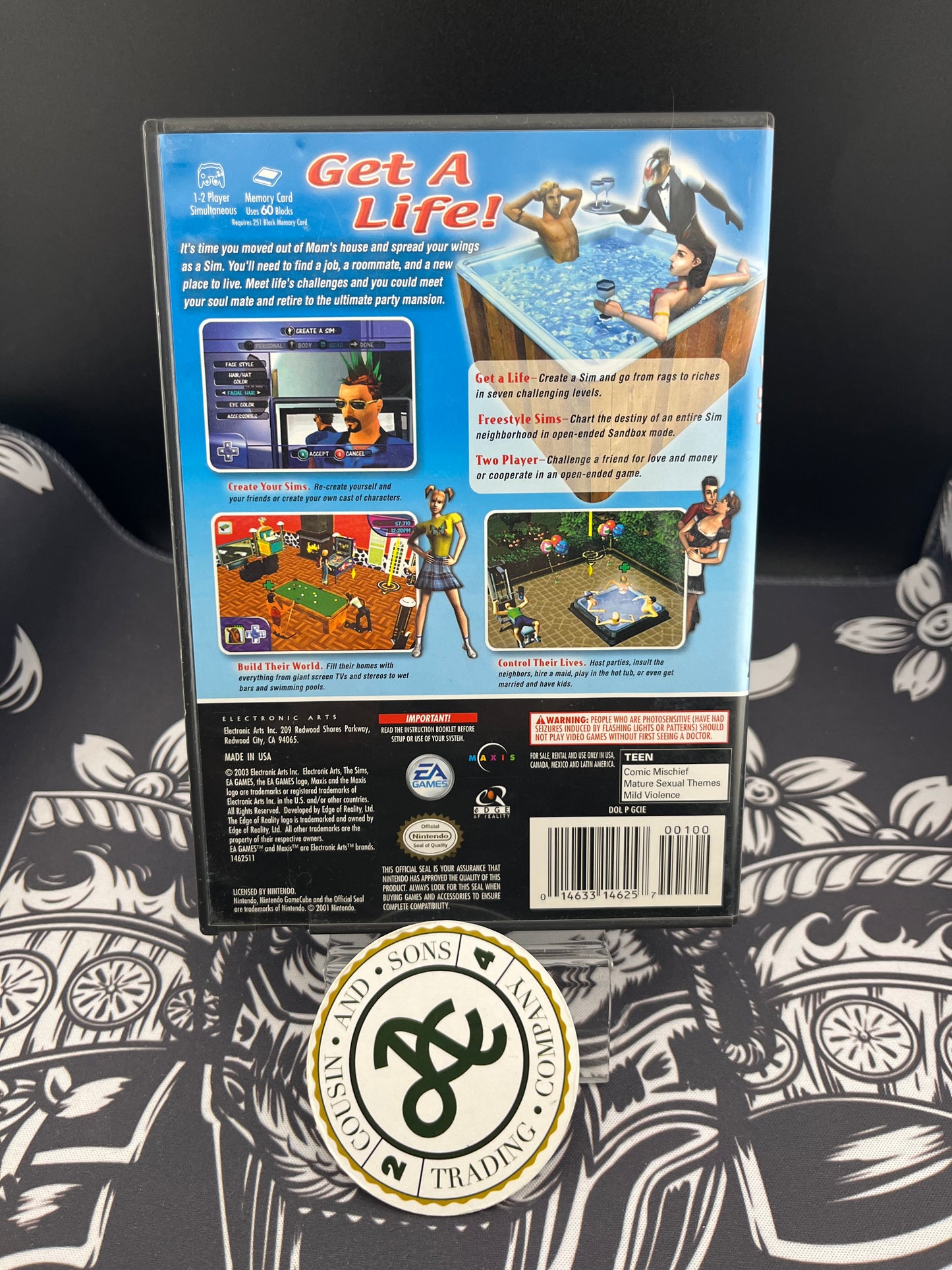 Sims GameCube No Manual