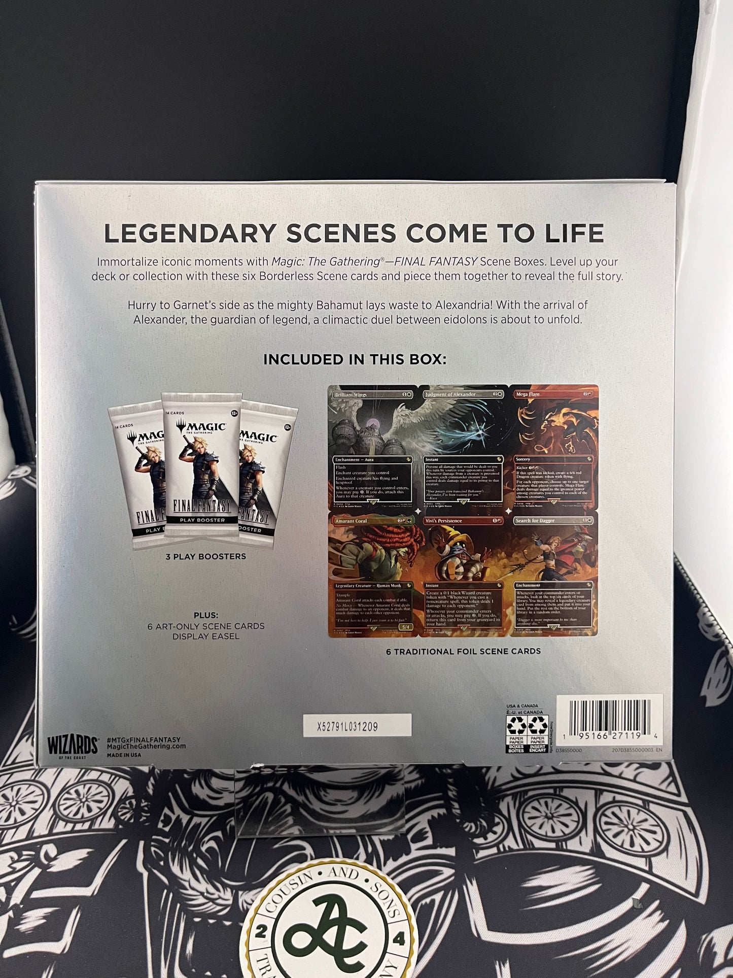 MTG Final Fantasy IX Scene Box The Siege of Alexandria Magic TCG Sealed New