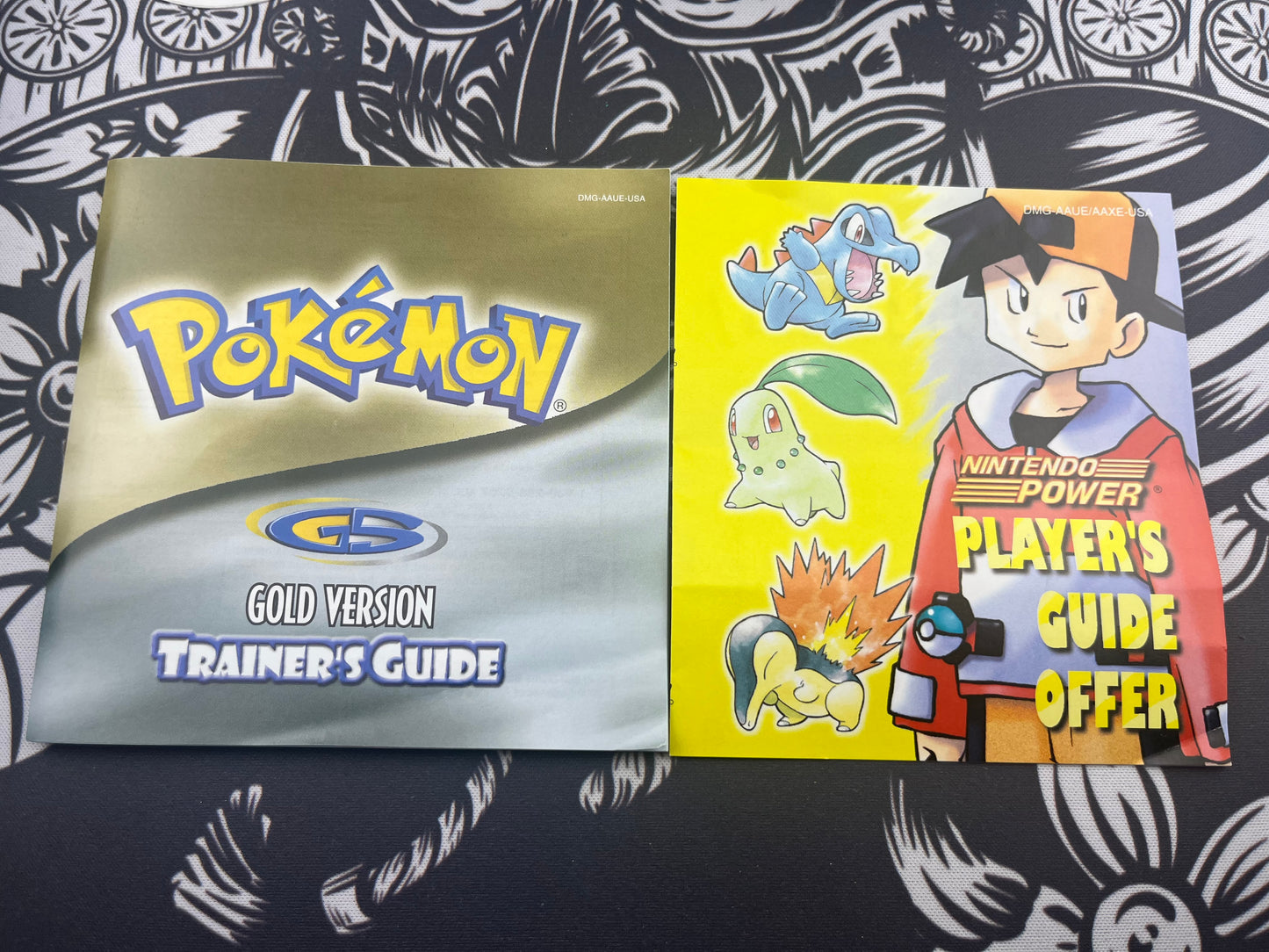 Pokémon Gold Gameboy Box Manual and Inserts Only