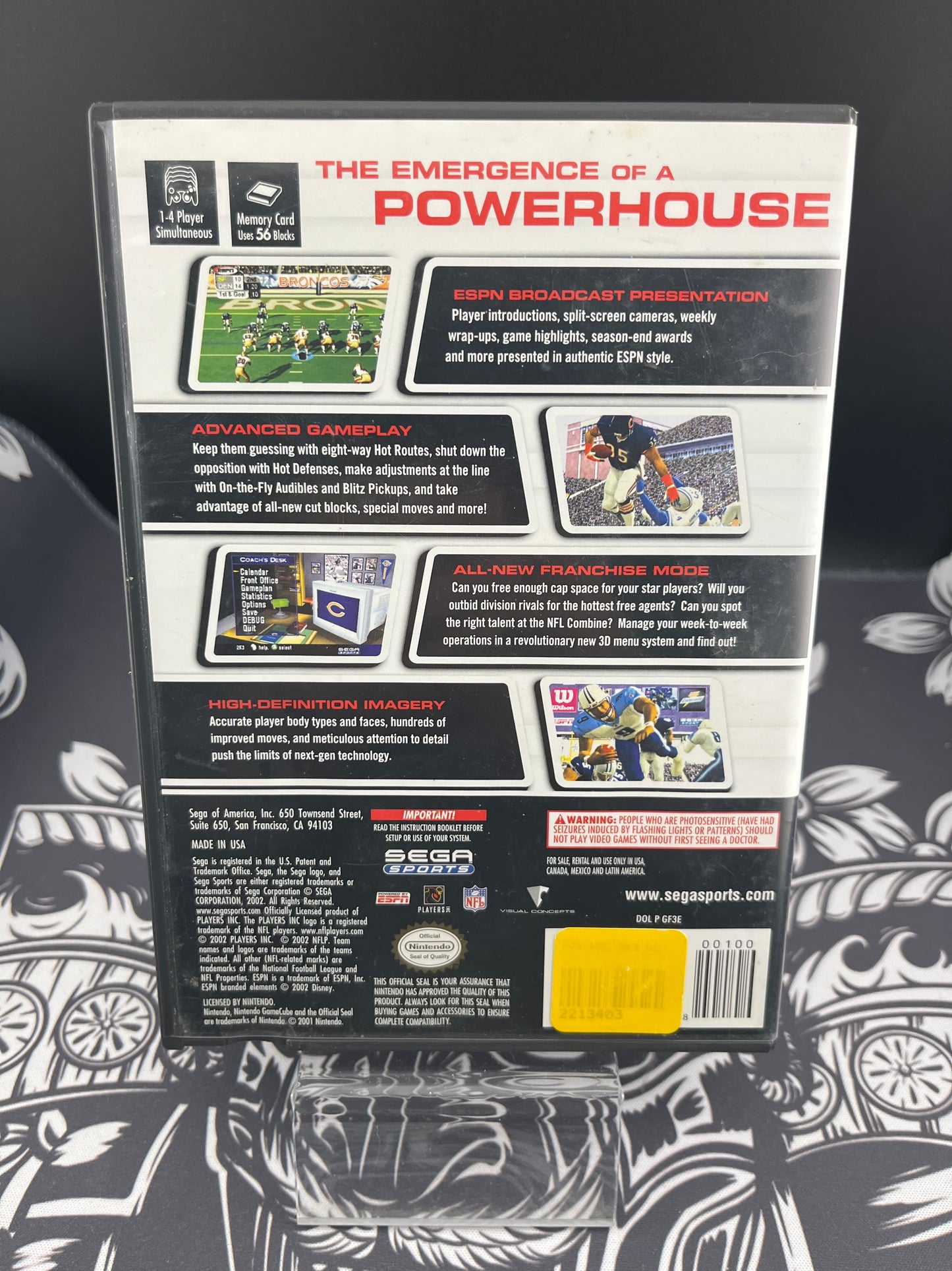 NFL 2K3 GameCube CIB