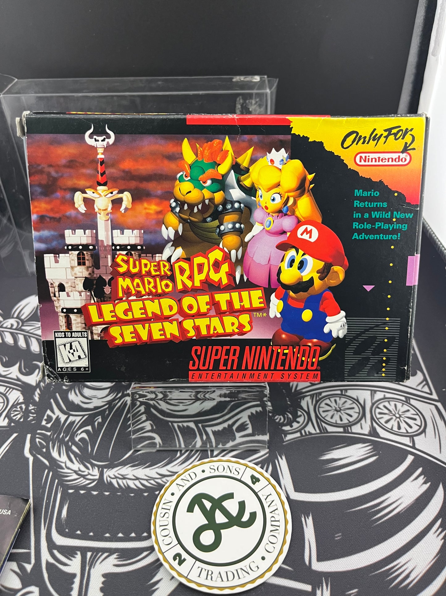 Super Mario RPG Legend of the Seven Stars  SNES CIB
