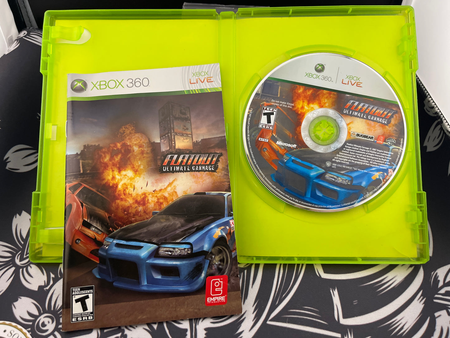 Flatout Ultimate Carnage Xbox 360 CIB