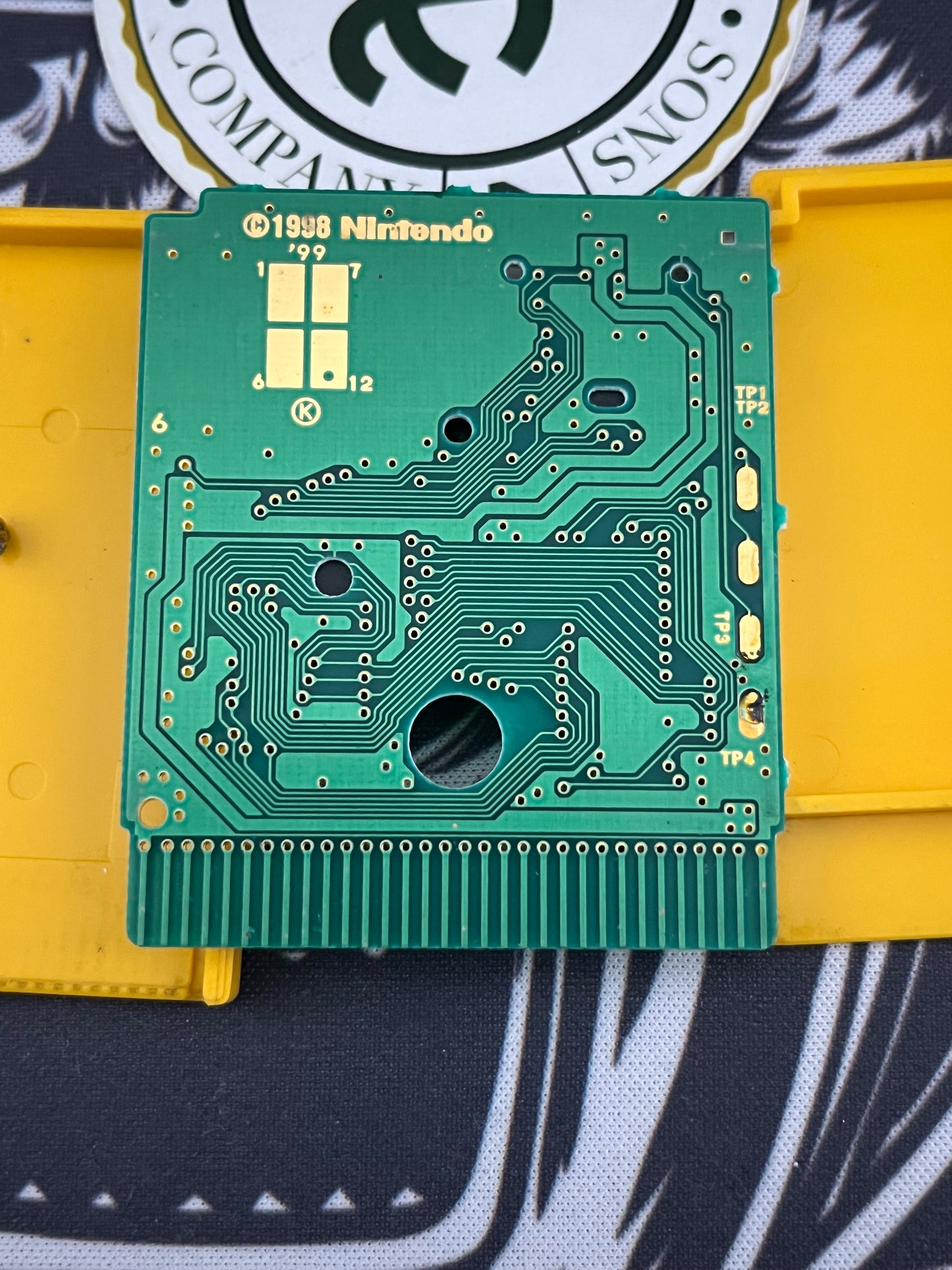 Pokémon Yellow Gameboy Loose bad Label
