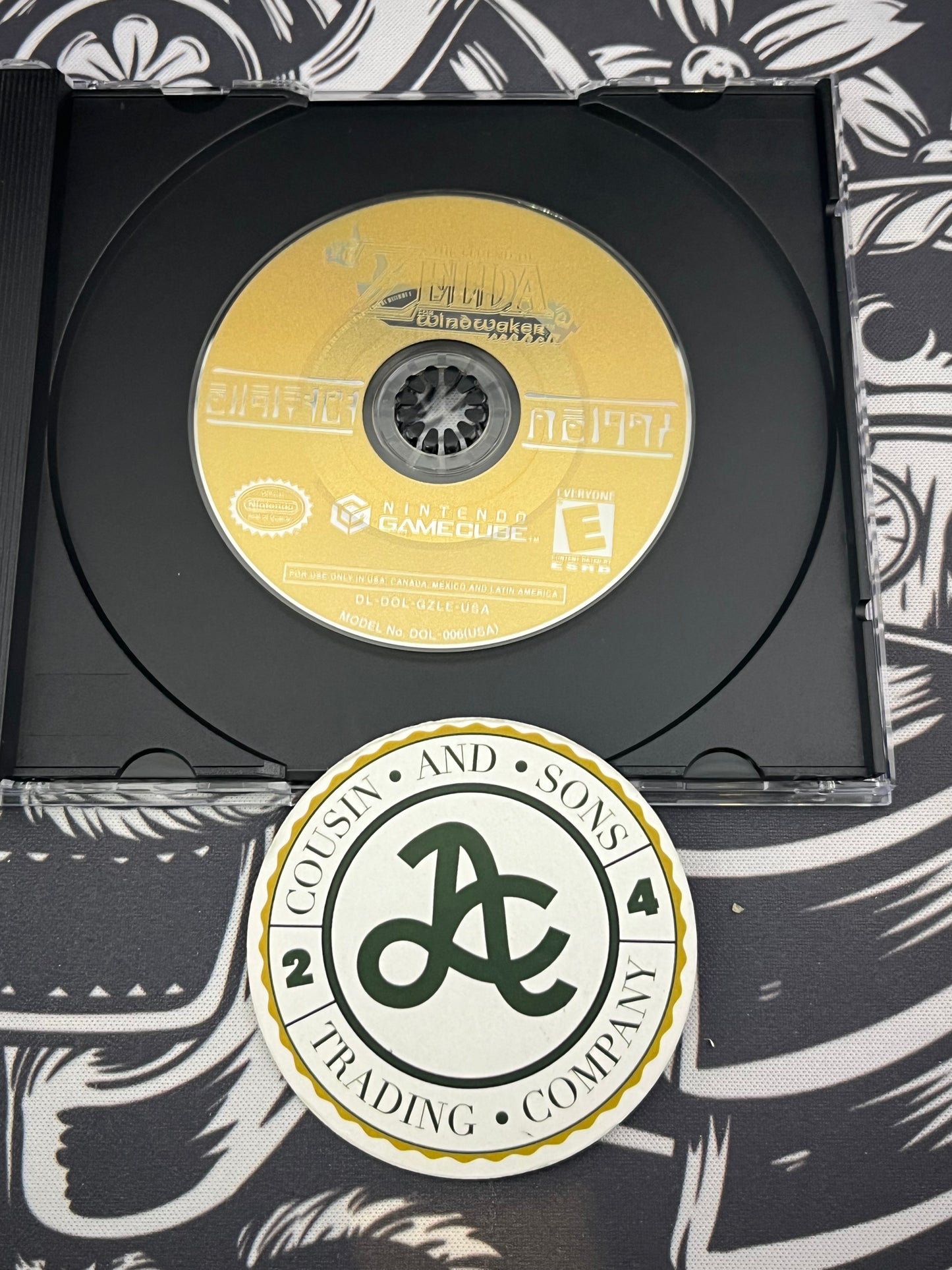 The Legend of Zelda Windwaker GameCube GC Loose Disc Only