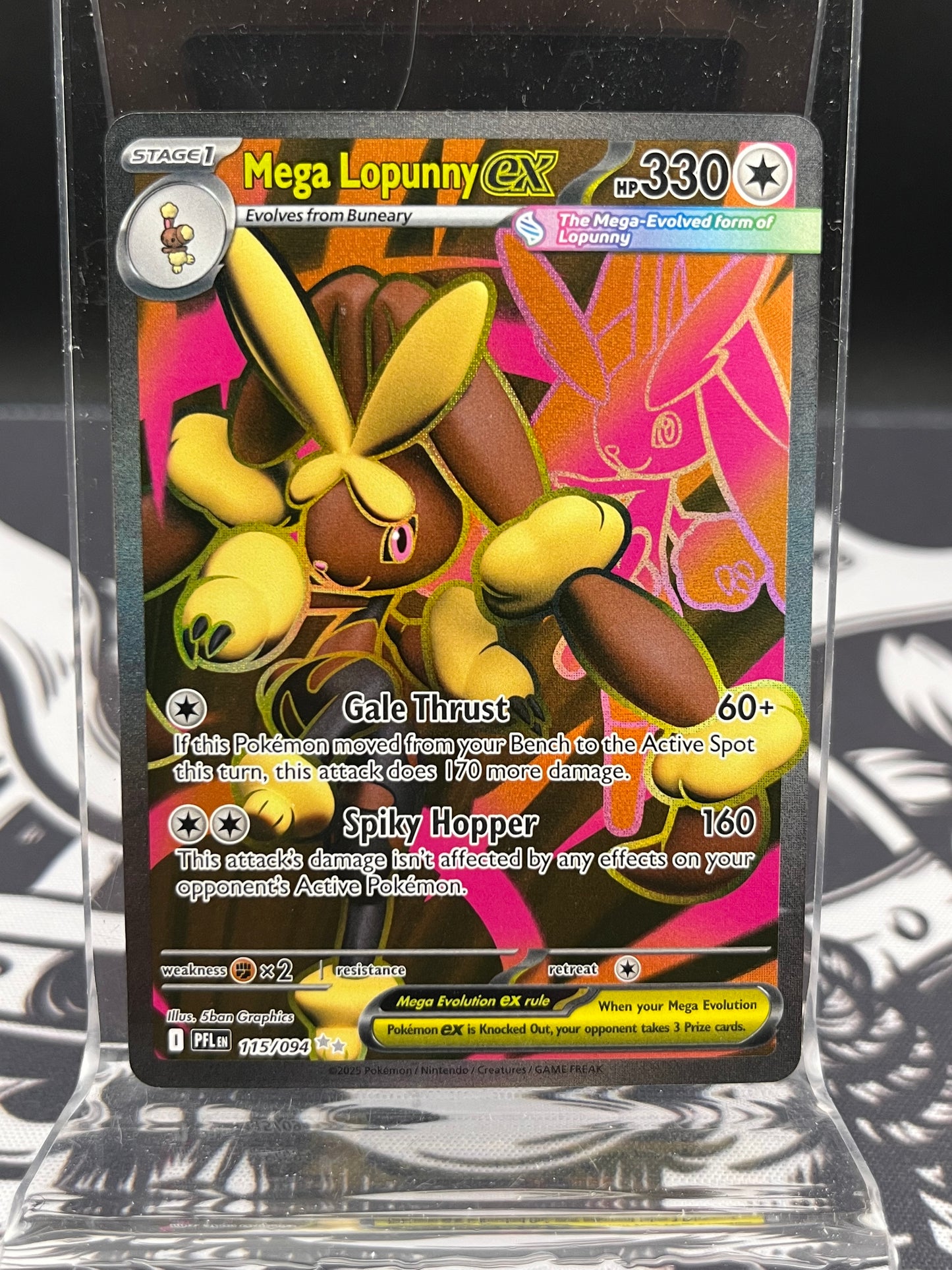 Mega Lopunny ex 115/094 Ultra Rare Near Mint