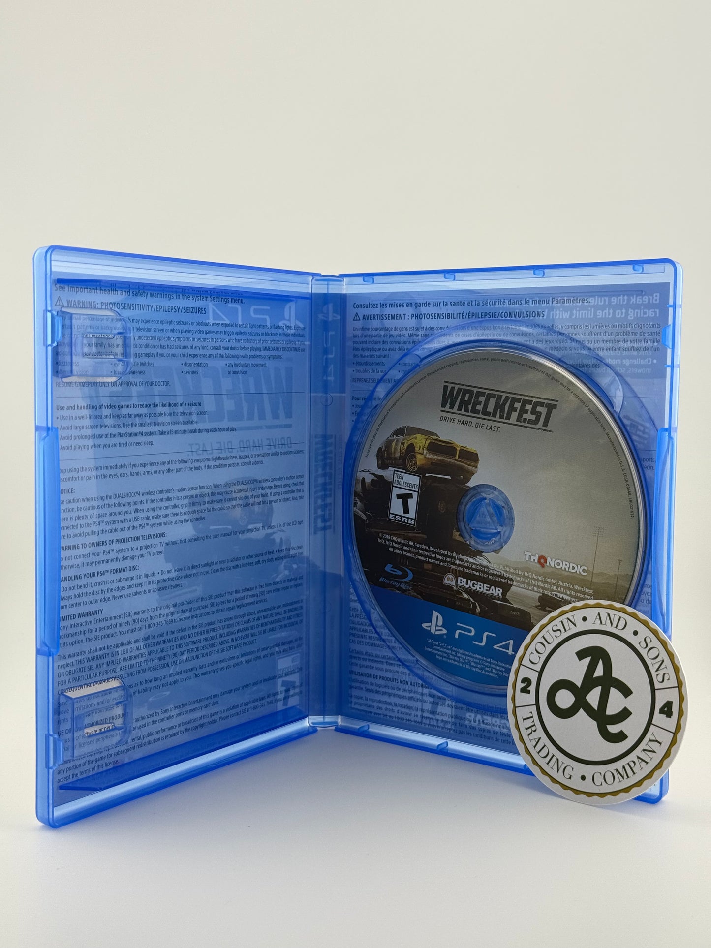 Wreckfest PS4 CIB