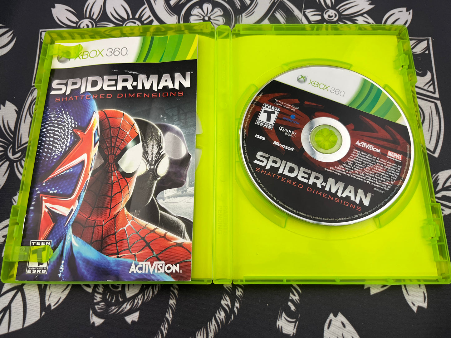 Spiderman Shattered Dimensions Xbox 360 CIB