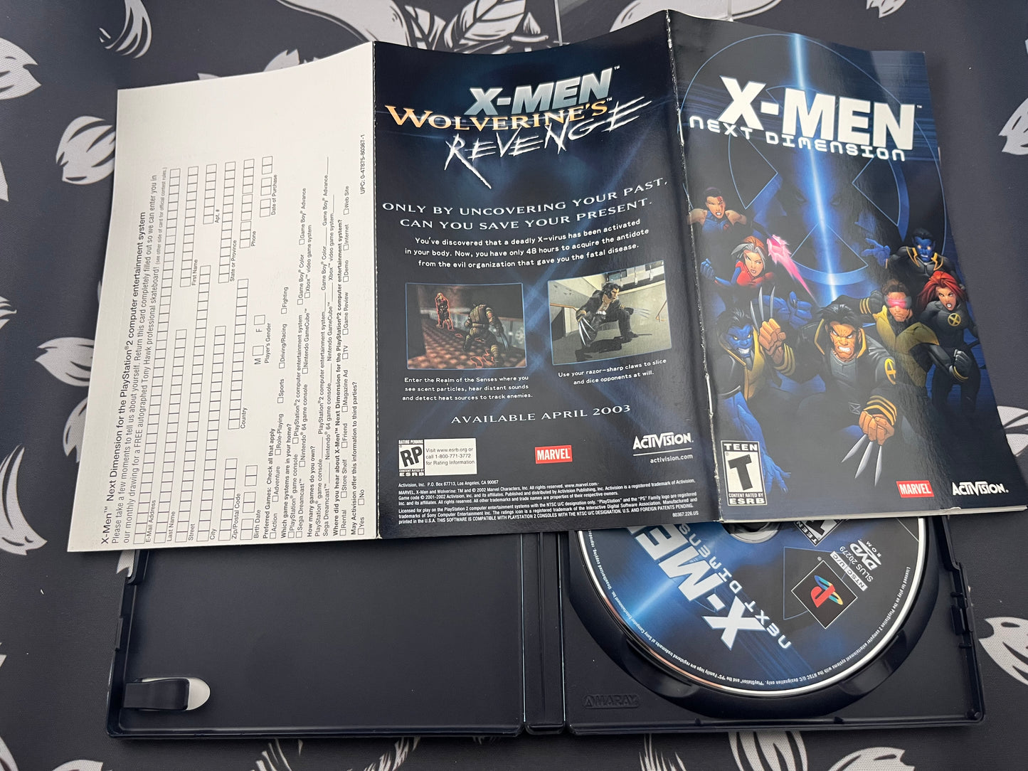 X-Men Next Dimension PS2 CIB