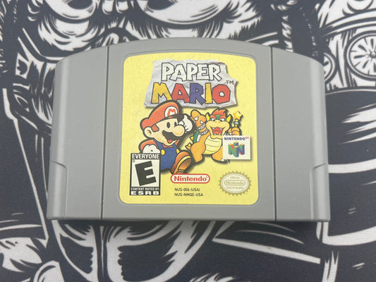Paper Mario N64 Cartridge