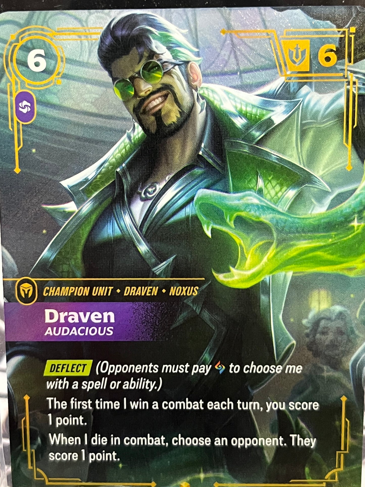 Draven Audacious Alt Art 148a/221
