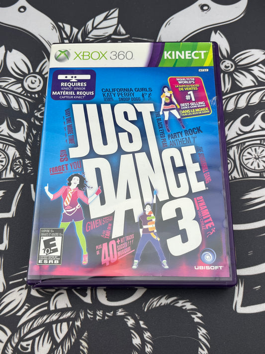 Just Dance 3 Xbox 360 CIB