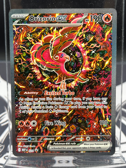 Pokemon MEP Black Star Promos Oricorio ex #024 NM