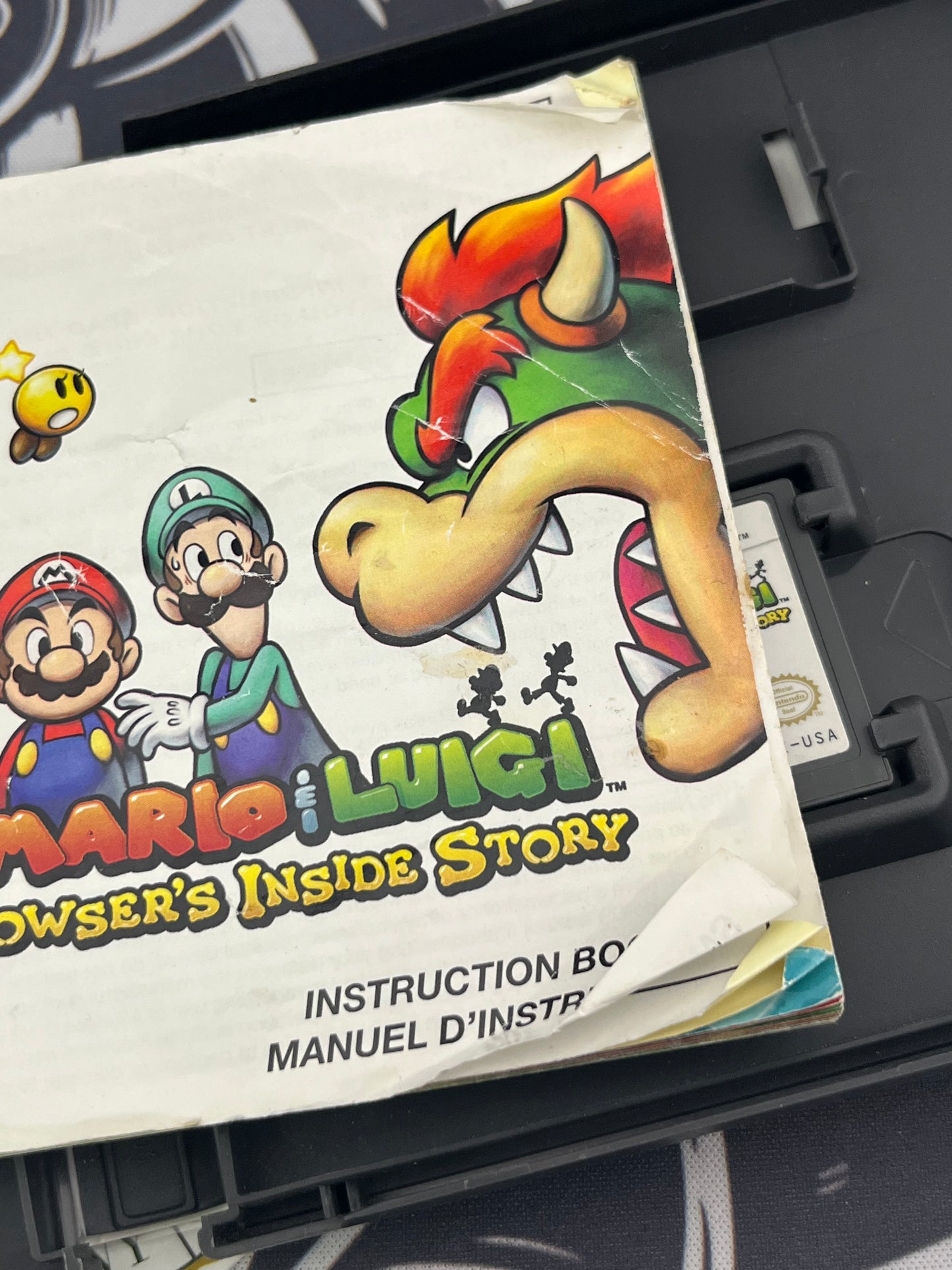 Mario and Luigi Bowser Inside Story (manual only + dmg)