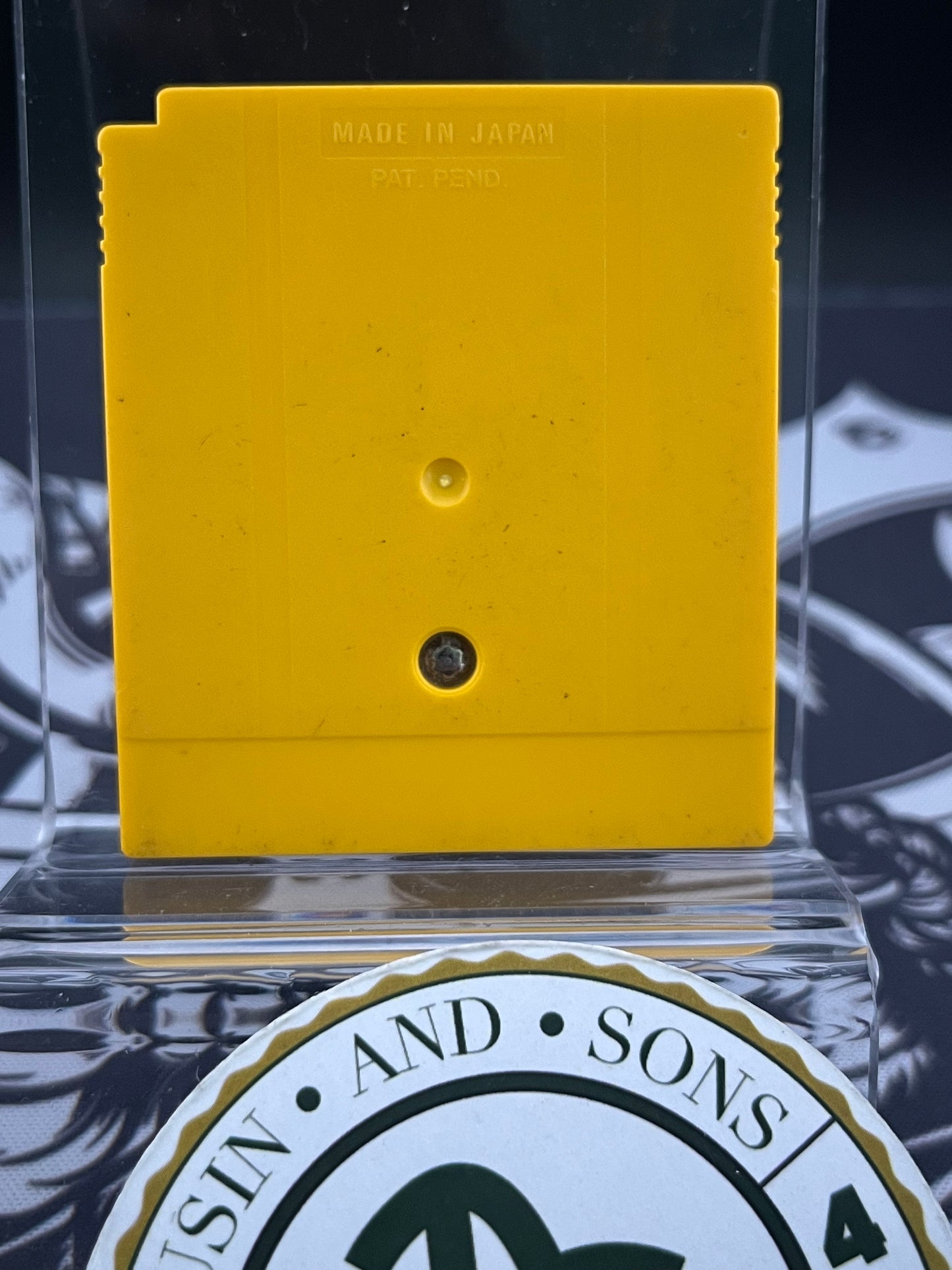 Pokémon Yellow Gameboy Loose bad Label