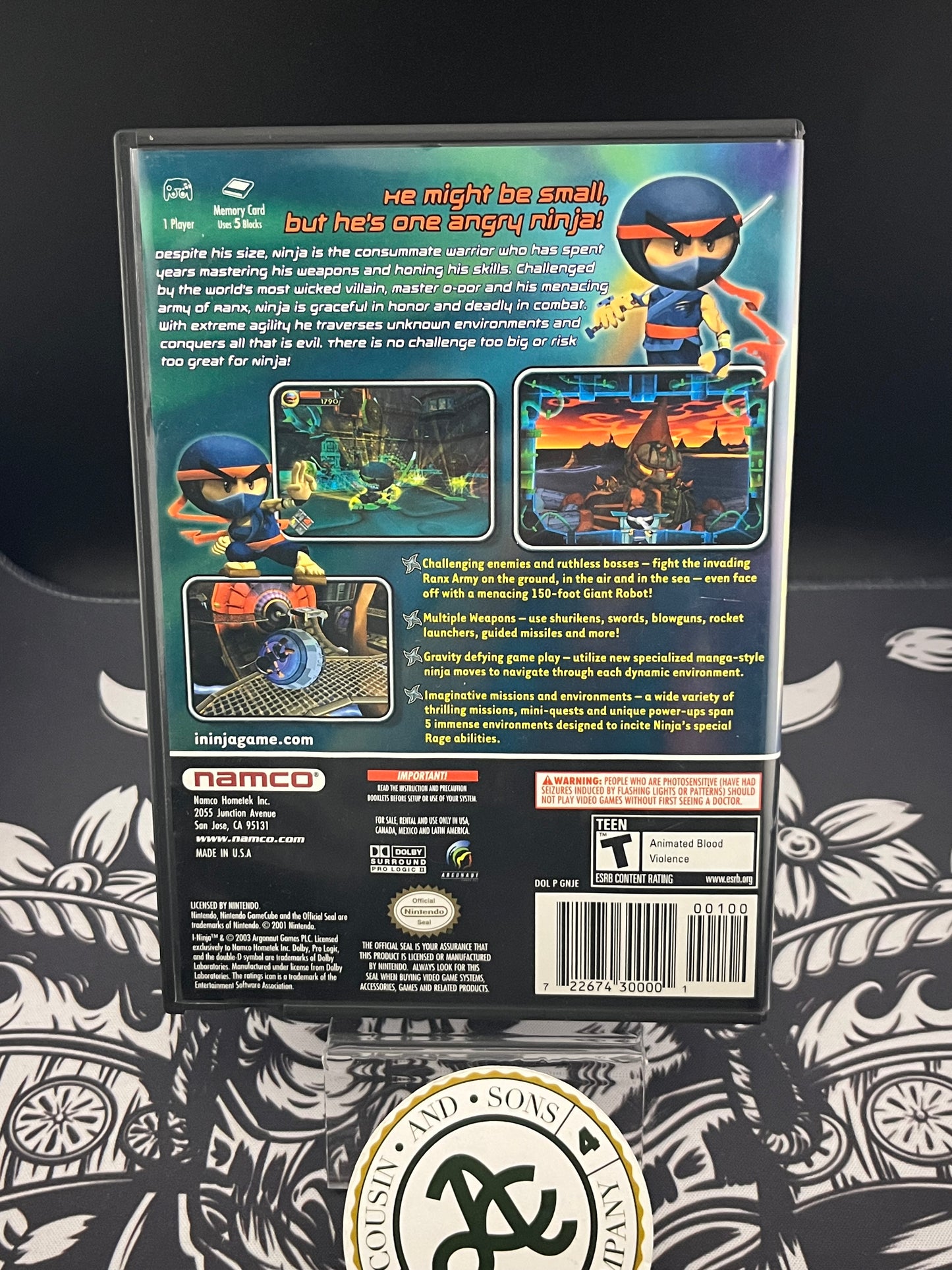 I-Ninja GameCube GC CIB (Copy)