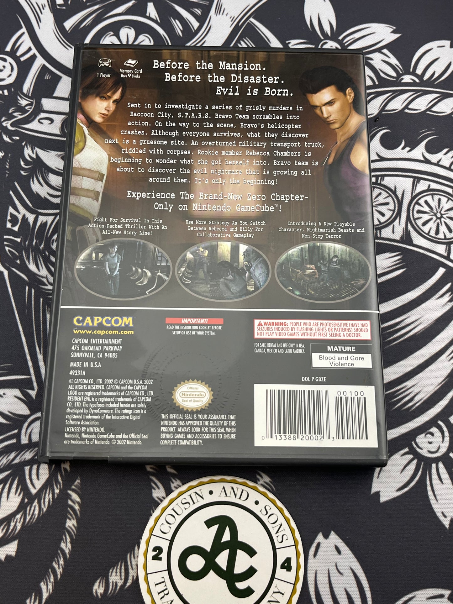 Resident Evil Zero GameCube CIB
