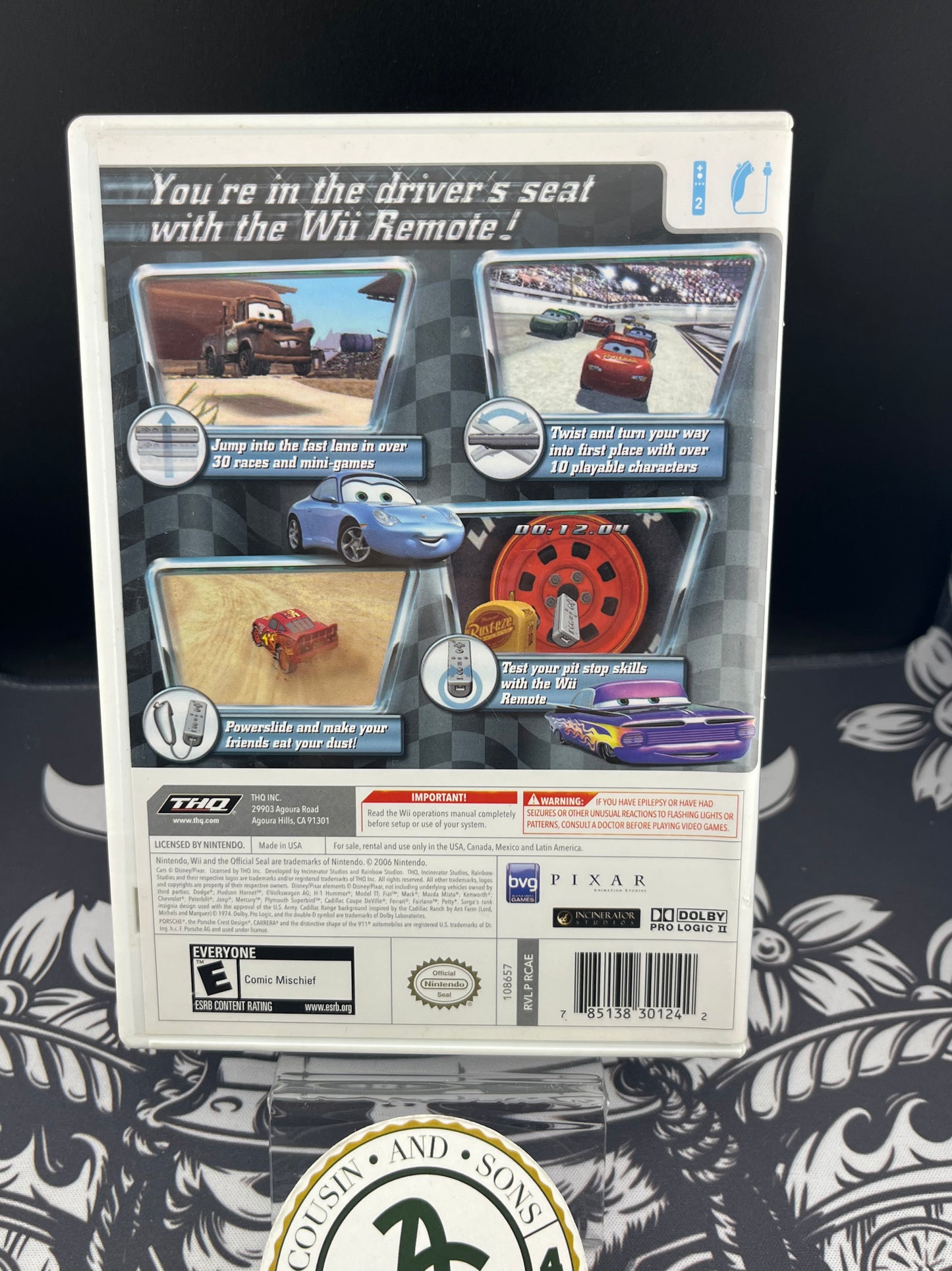 Cars Wii CIB