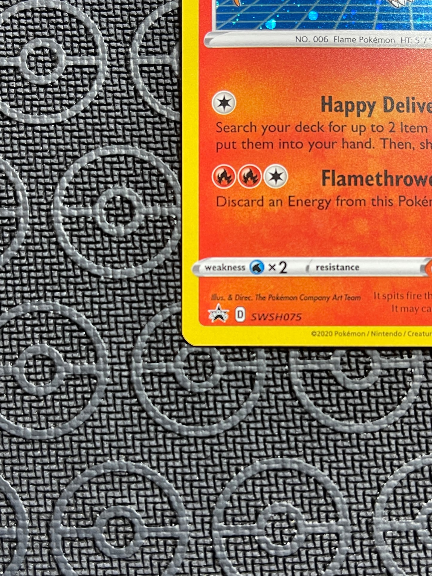 Special Delivery Charizard - SWSH075 NM