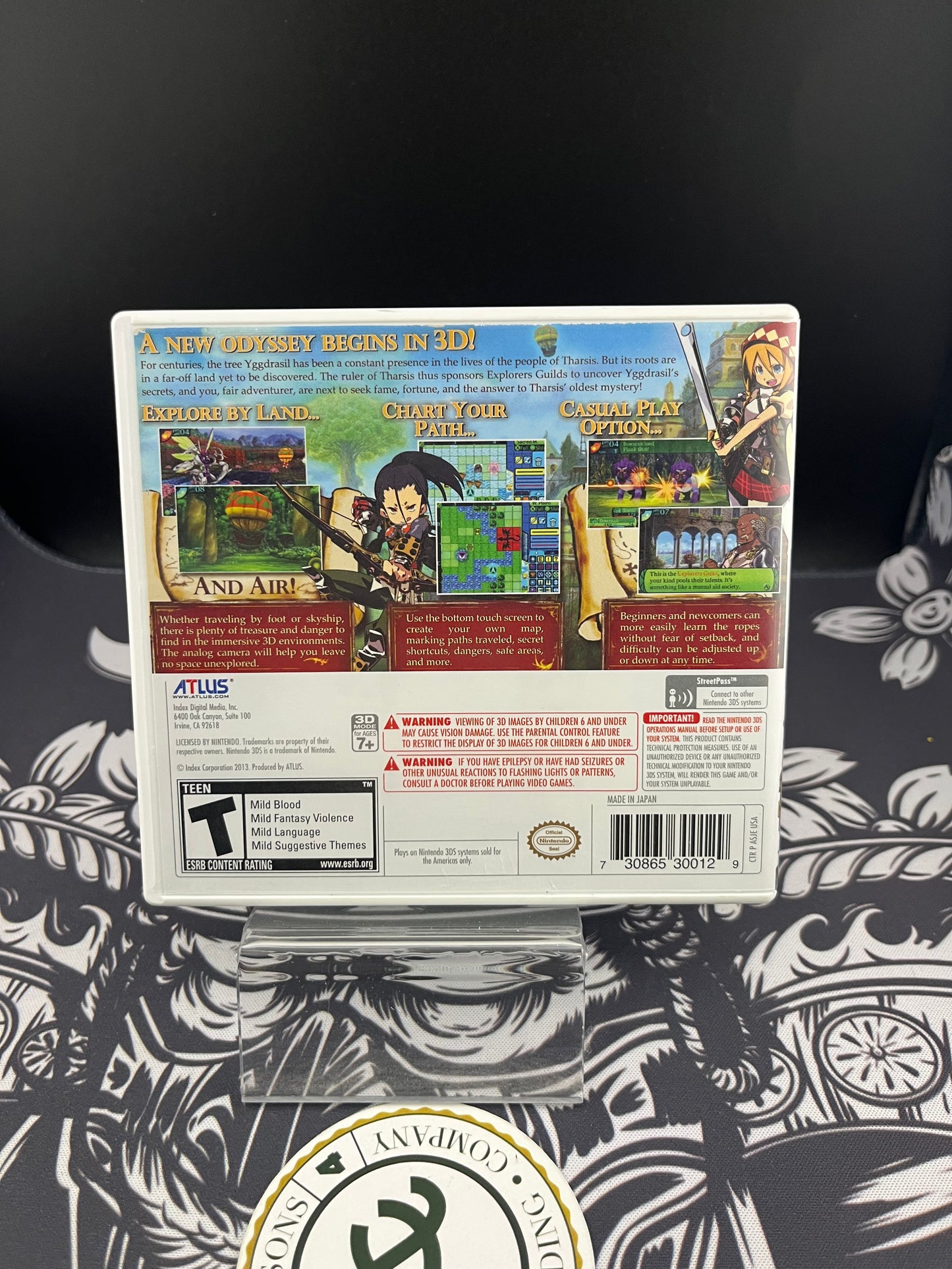 Etrian Odyssey IV Legends of the Titan 3DS CIB