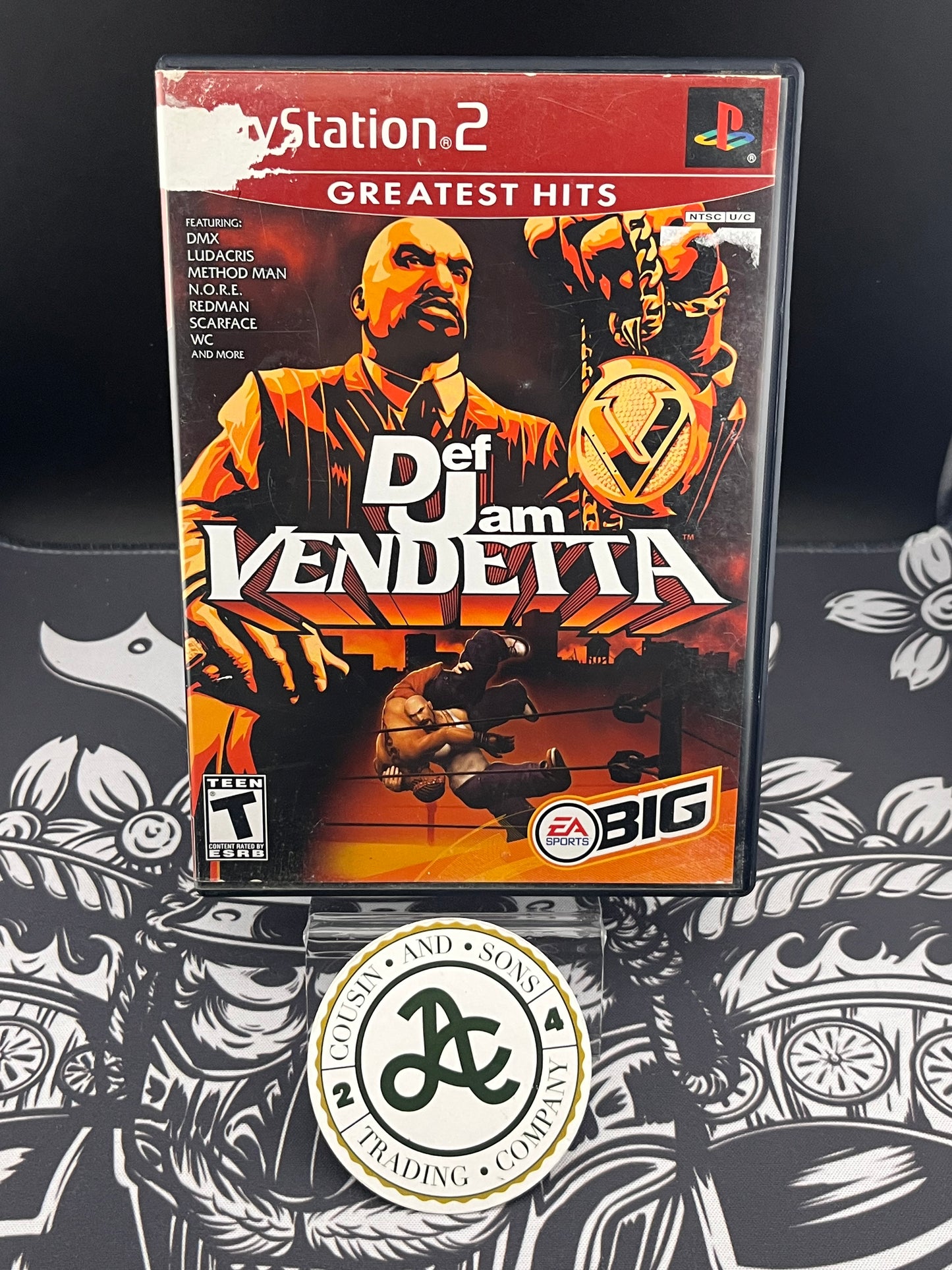 Def Jam Vendetta GH PS2 No Manual