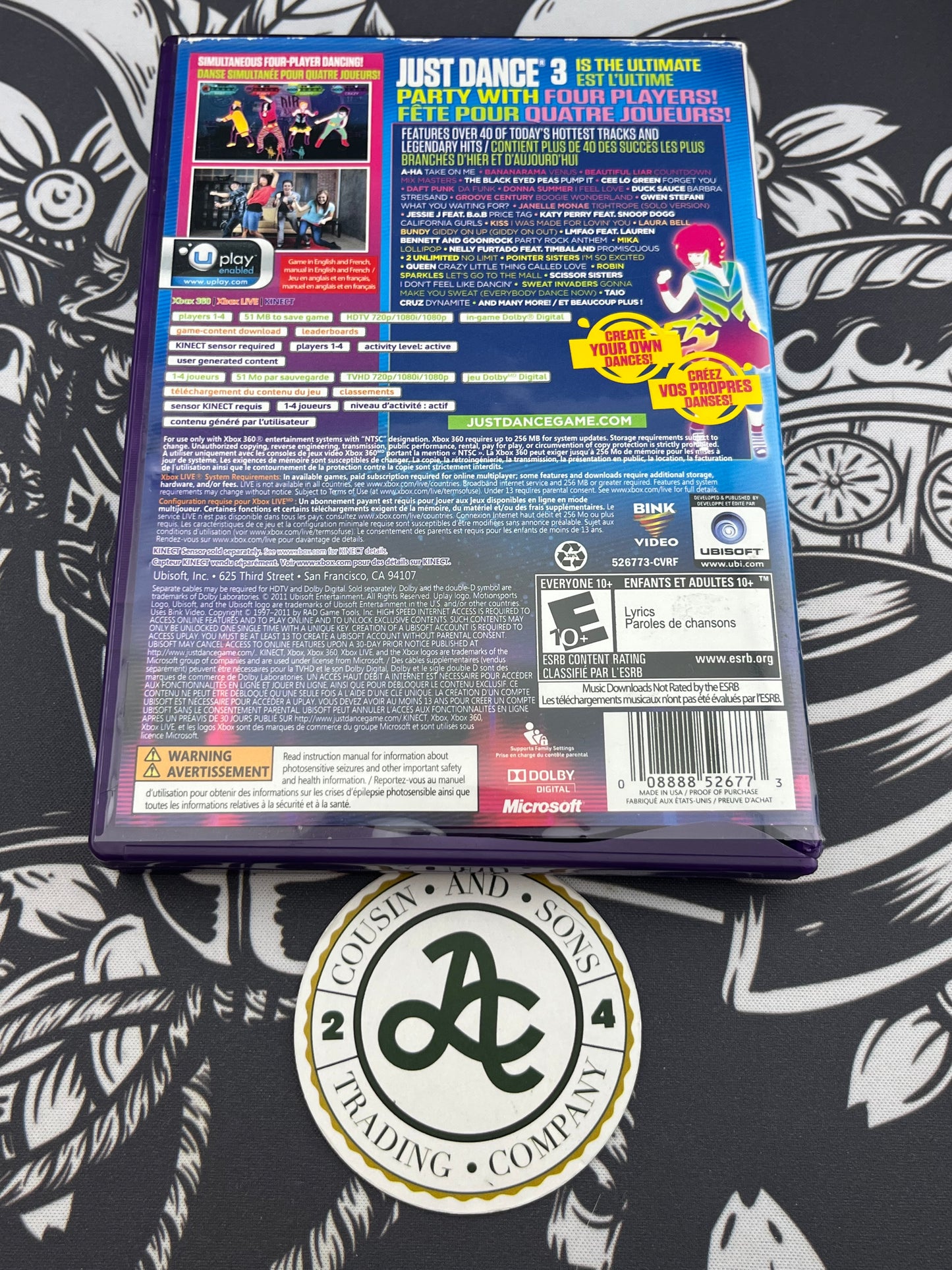 Just Dance 3 Xbox 360 CIB