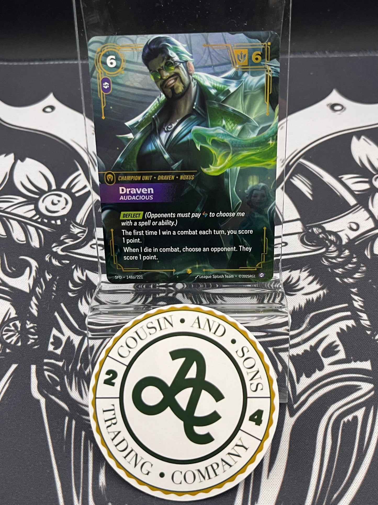 Draven Audacious Alt Art 148a/221