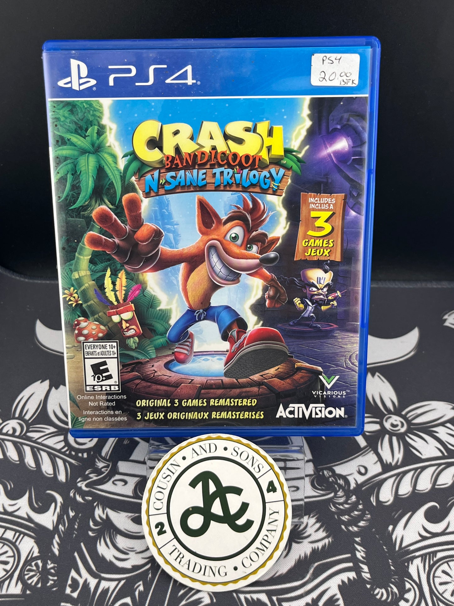 Crash Bandicoot N’Sane Trilogy PS4 CIB