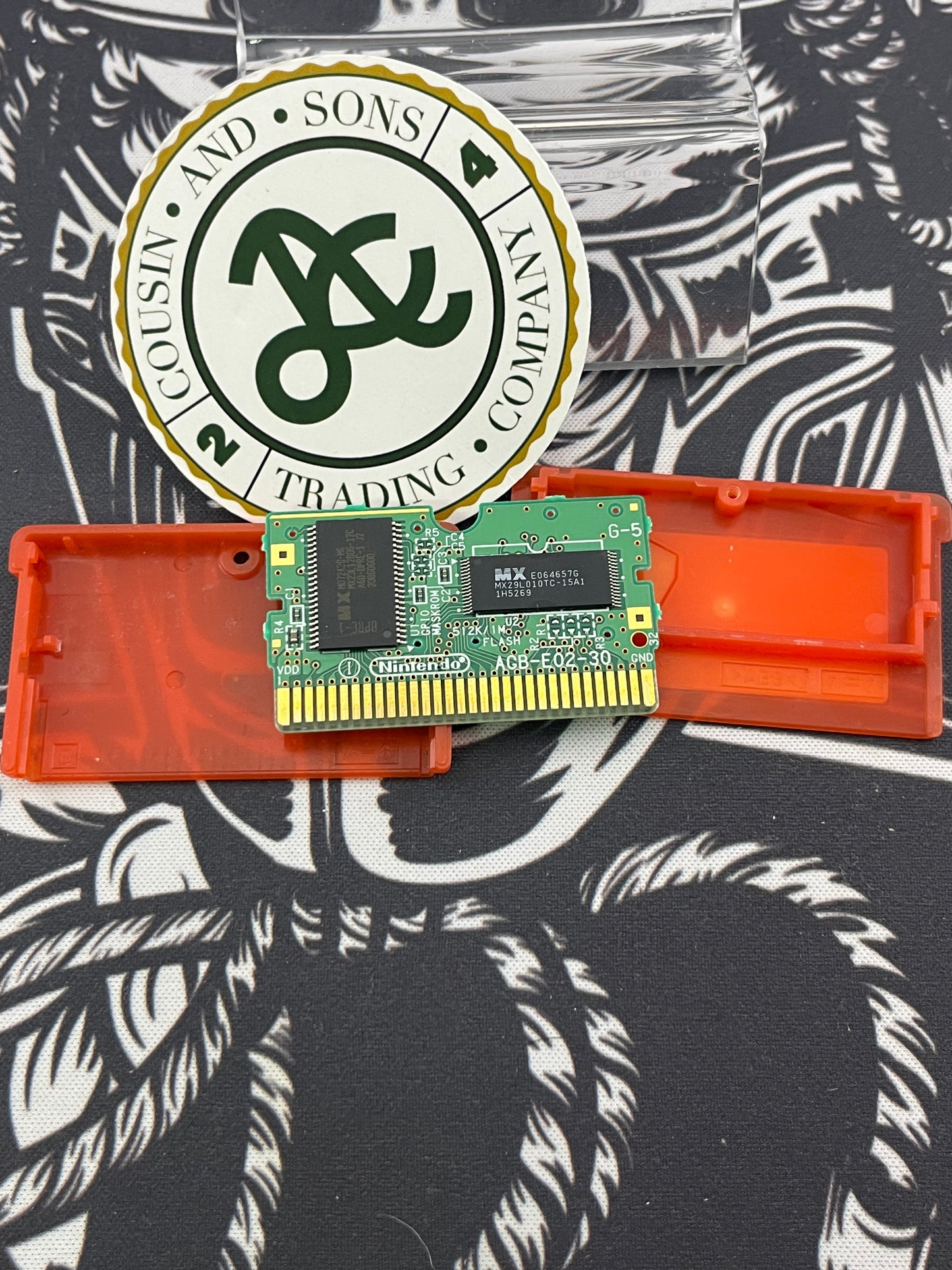Pokémon Firered GBA Loose okay Label