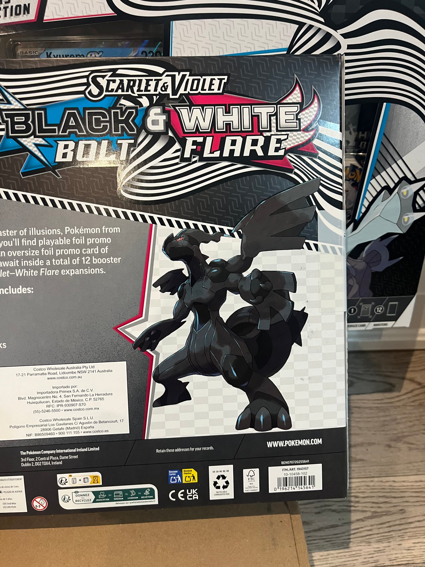 Black Bolt White Flare Heavy Hitters (2 Units) - Factory Sealed BNIB