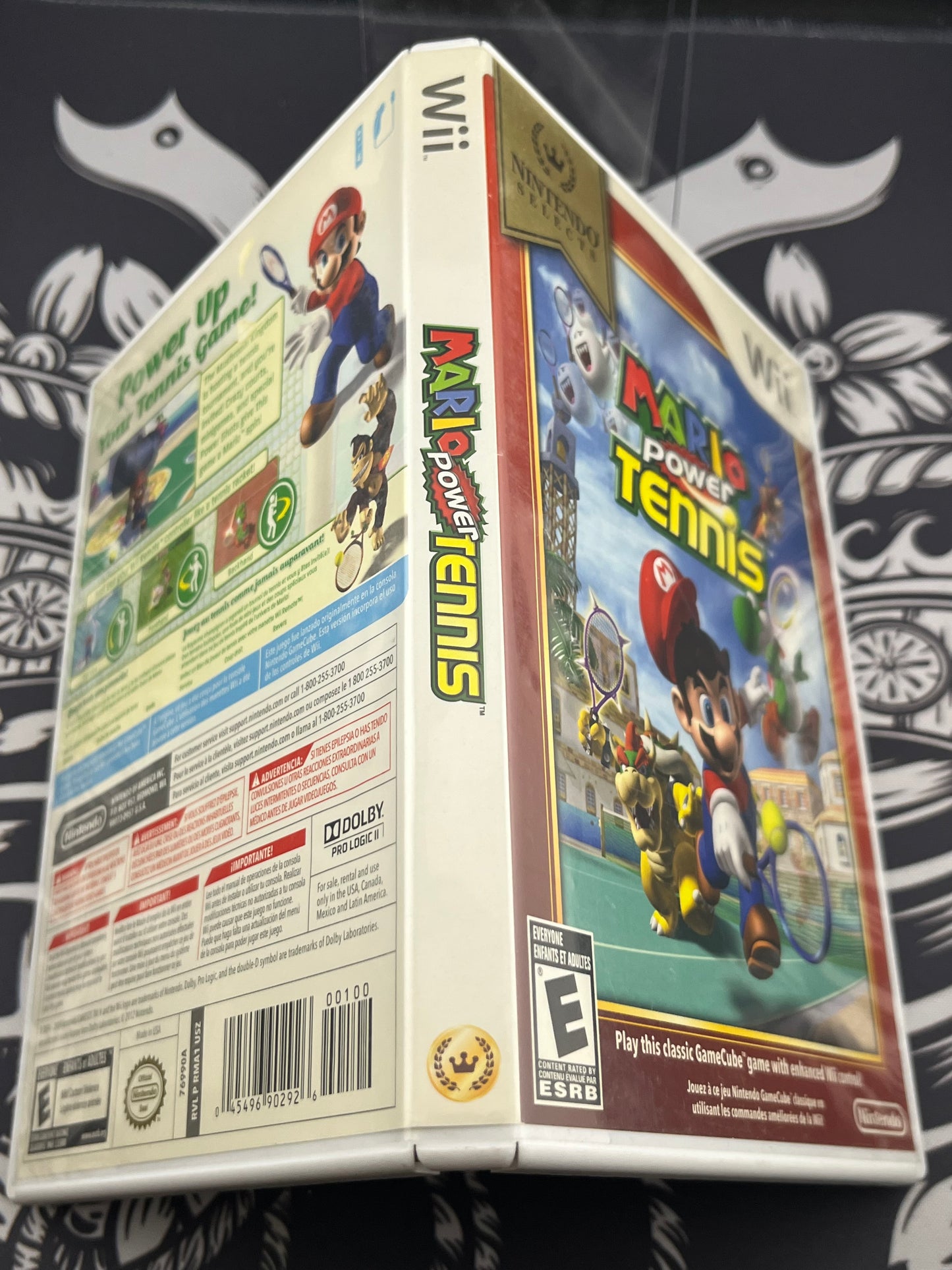 Mario Power Tennis Nintendo Selects Wii CIB