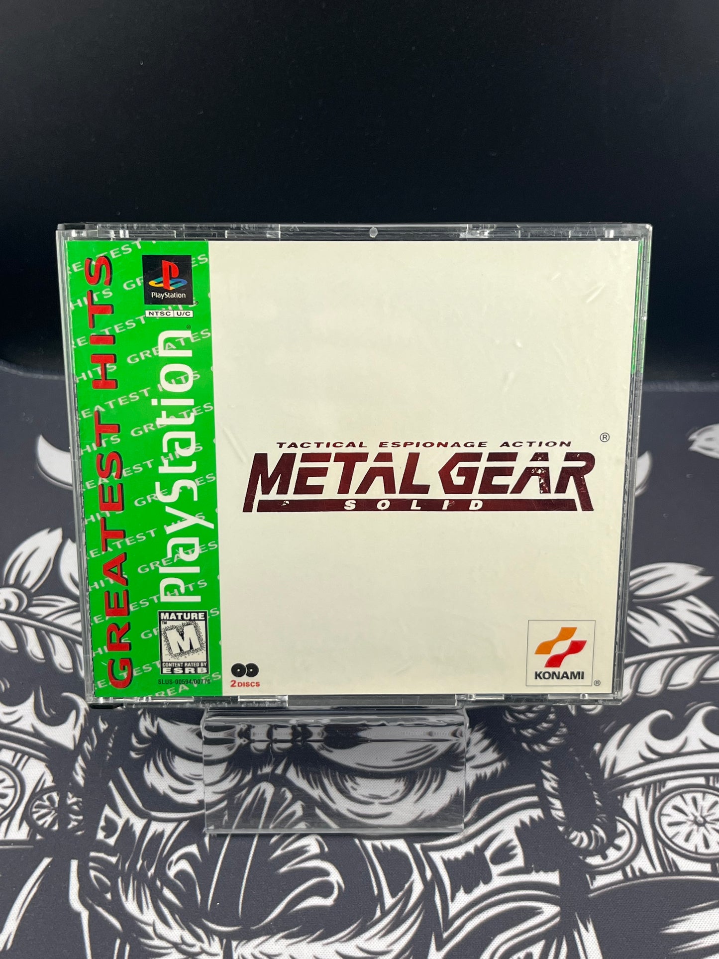 Metal Gear Solid Greatest Hits PS1 No Manual