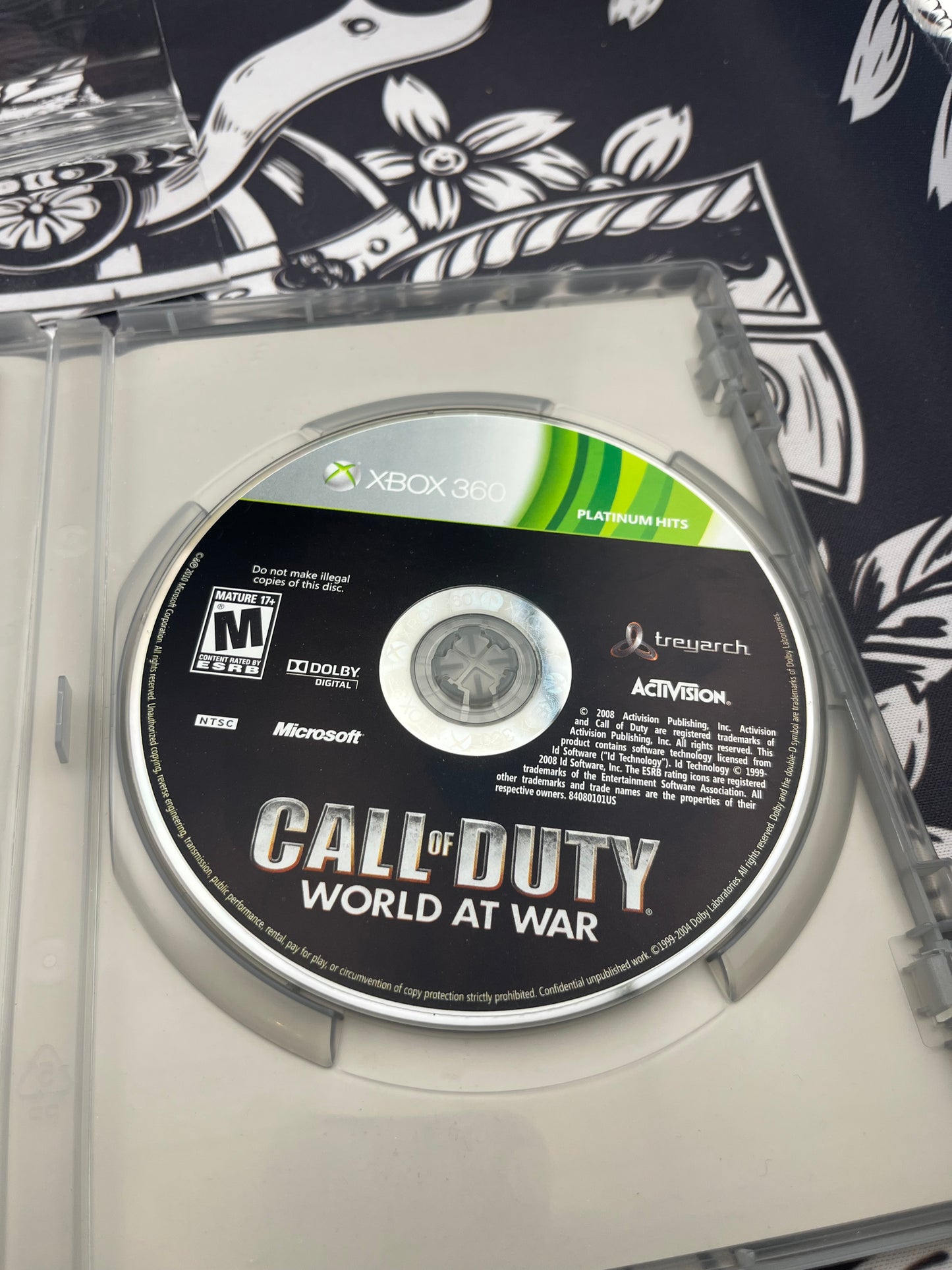 Call of Duty World at War PH Xbox 360 CIB