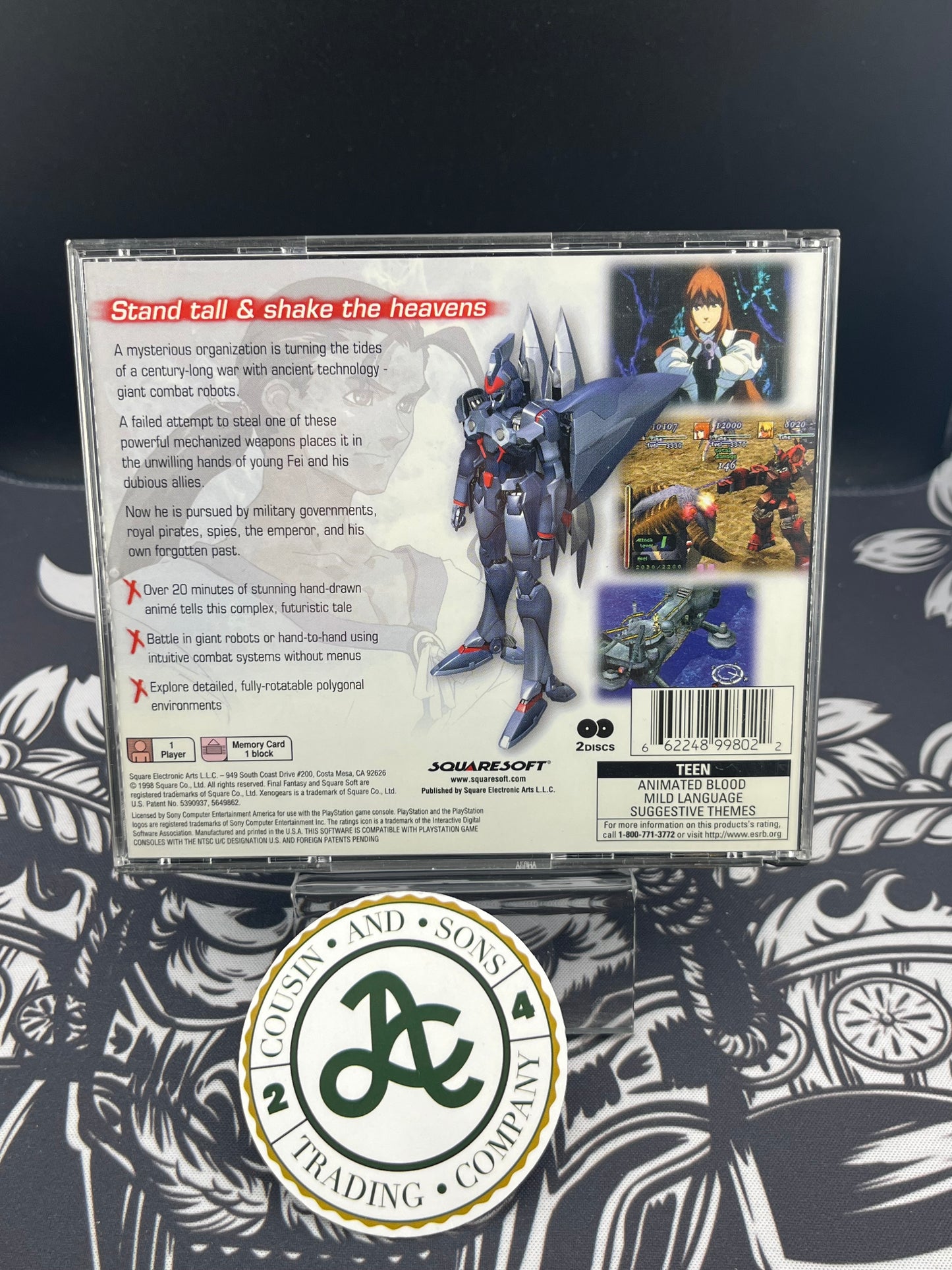 Xenogears PlayStation One PS1 CIB + Registration Card