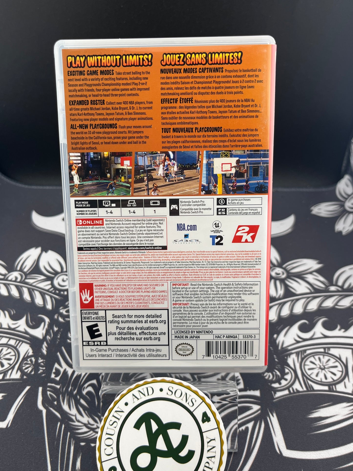 NBA 2K Playgrounds 2 Switch CIB