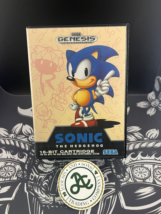 Sonic the Hedgehod Sega Genesis No manual