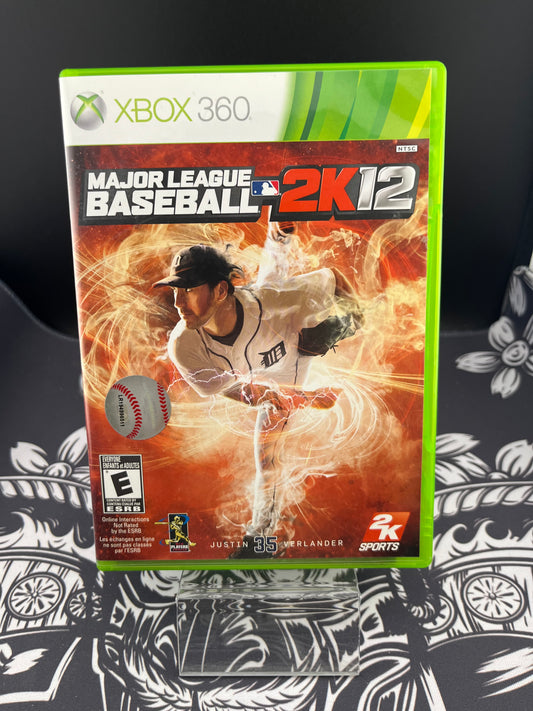 MLB 2K12 Major League Baseball Xbox 360 CIB