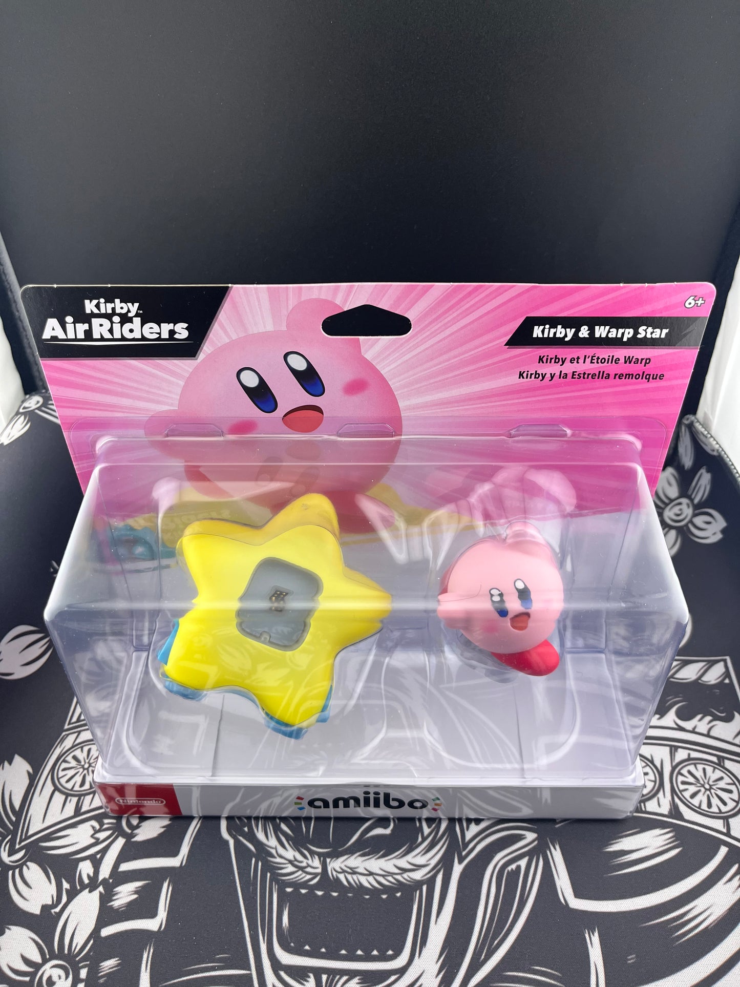 Kirby AirRiders Kirby & Warp Star amiibo BNIB