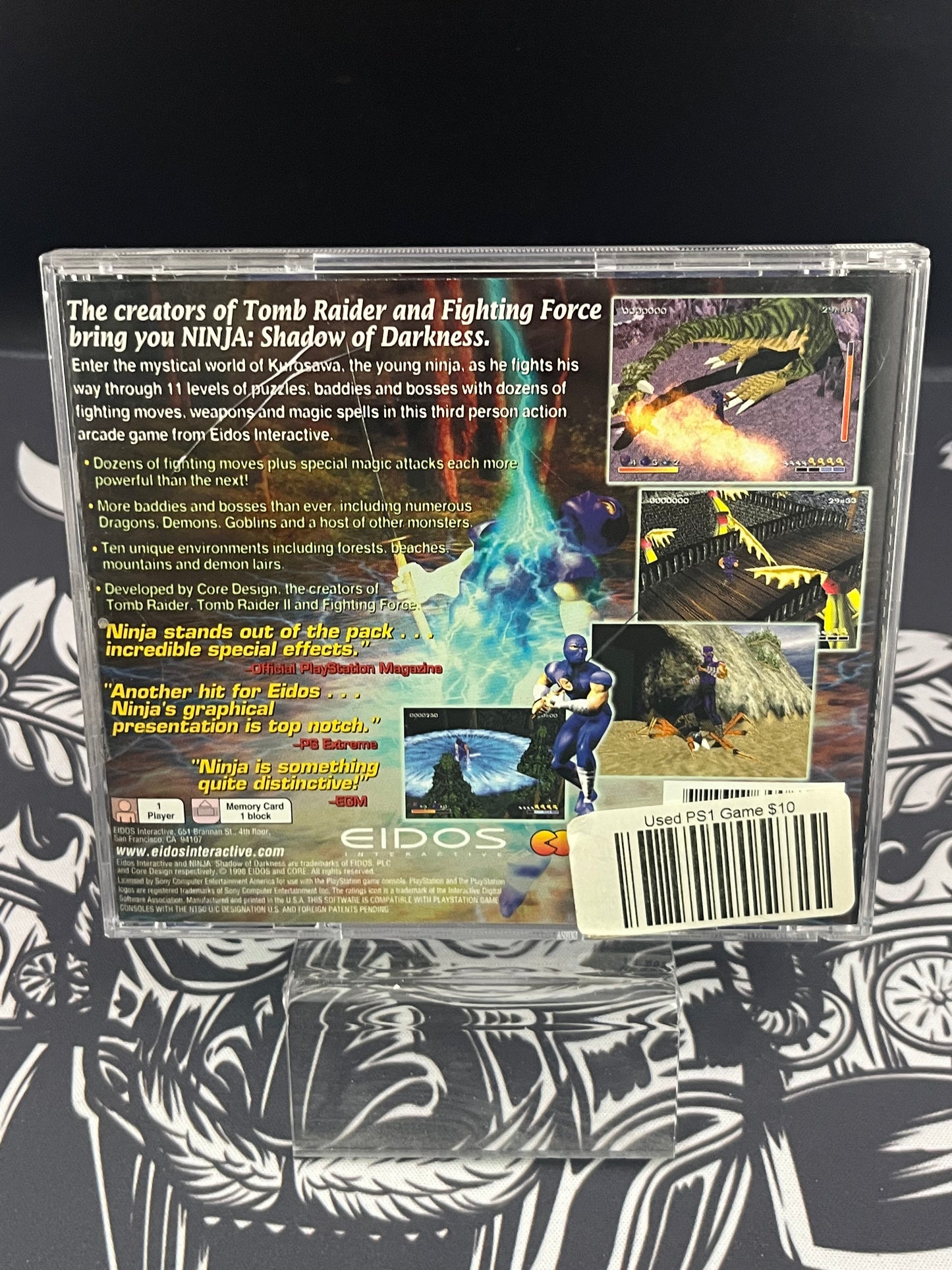 Ninja Shadows of Darkness PS1 CIB