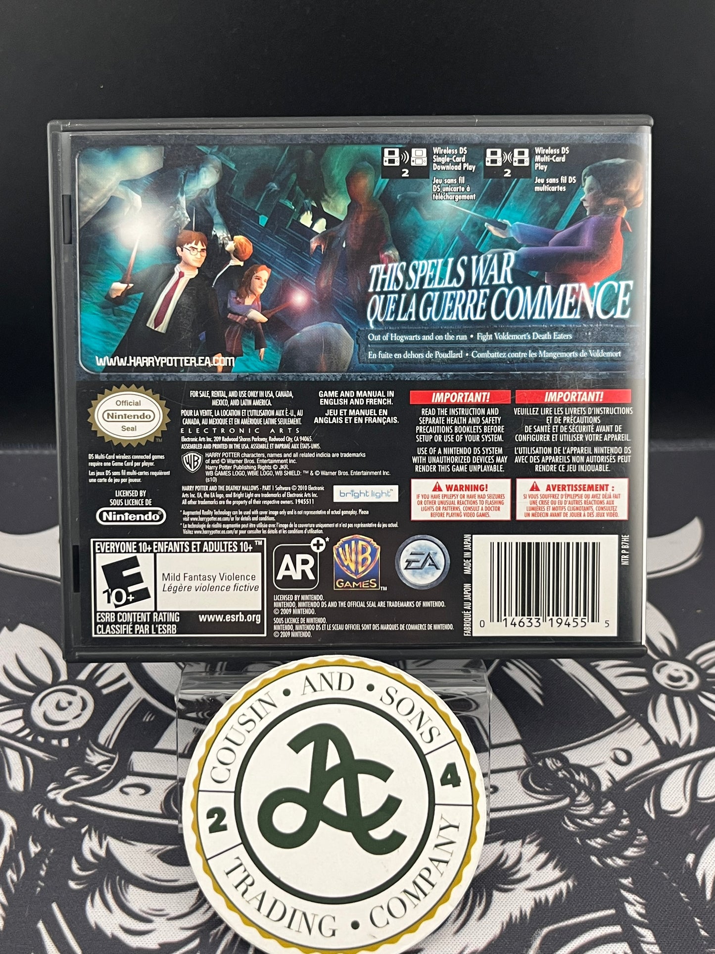 Harry Potter and the Deathly Hallows Part 1 DS CIB
