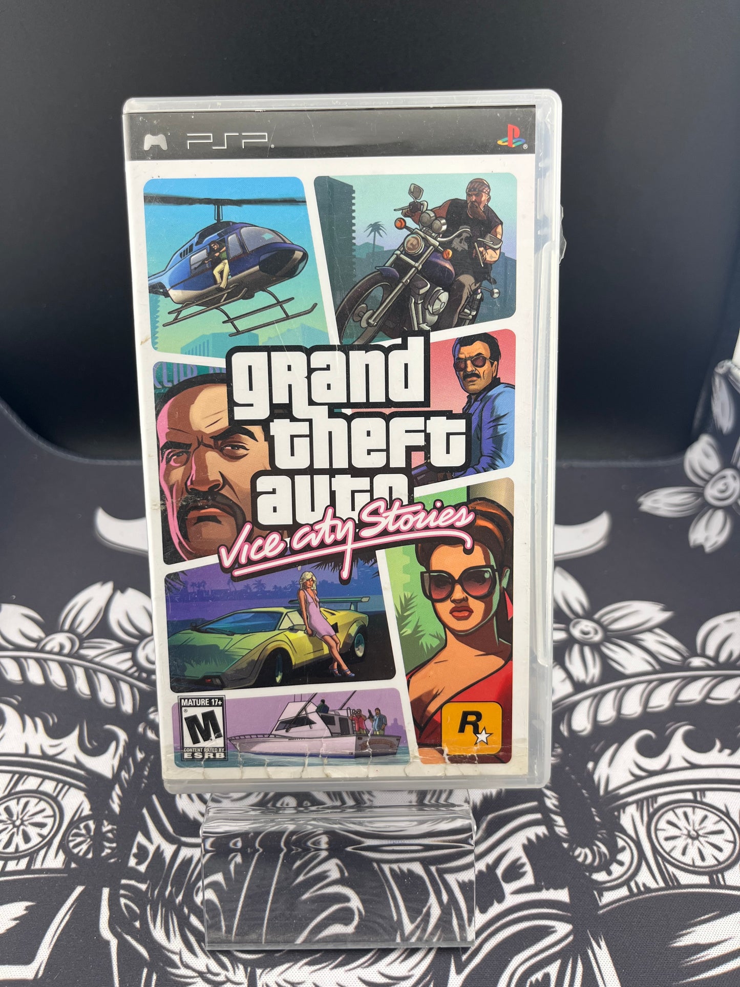 Grand Theft Auto Vice City Stories PSP - No Map - Okay condition CIB