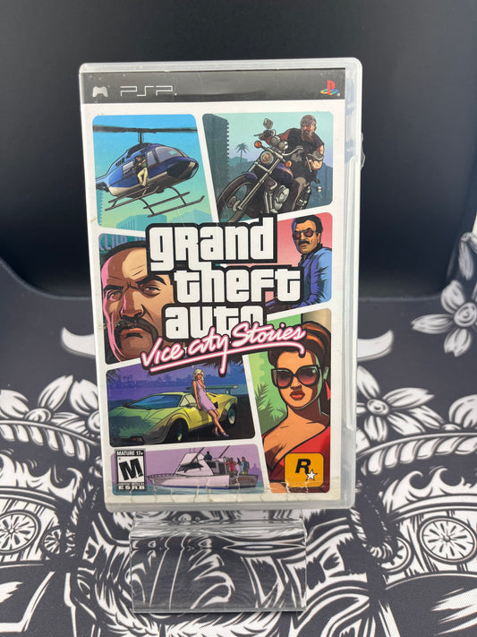 Grand Theft Auto Vice City Stories PSP - No Map - Okay condition CIB