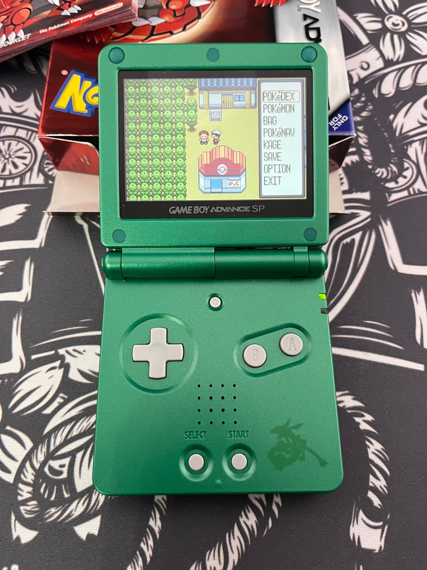 Pokémon Ruby GBA - Box and Manual