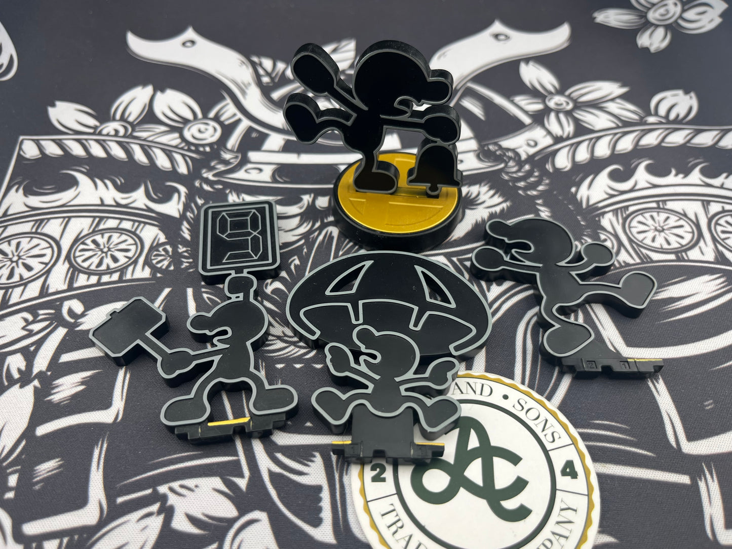 Mr Game and Watch Amiibo Loose