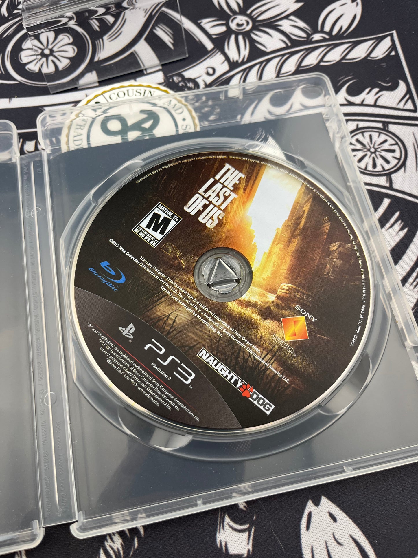 The Last of Us PS3 No Manual