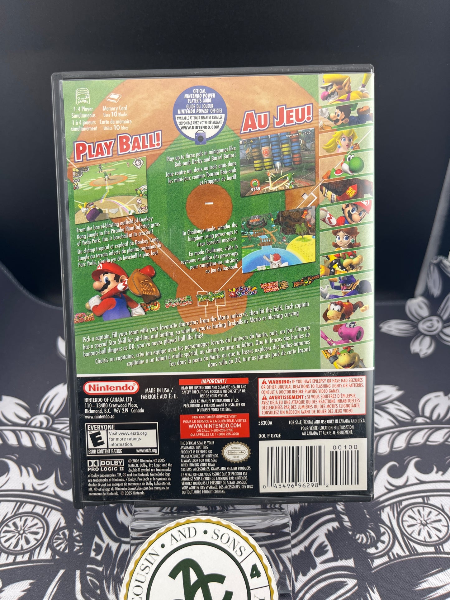 Mario Superstar Baseball - GameCube - No Manual