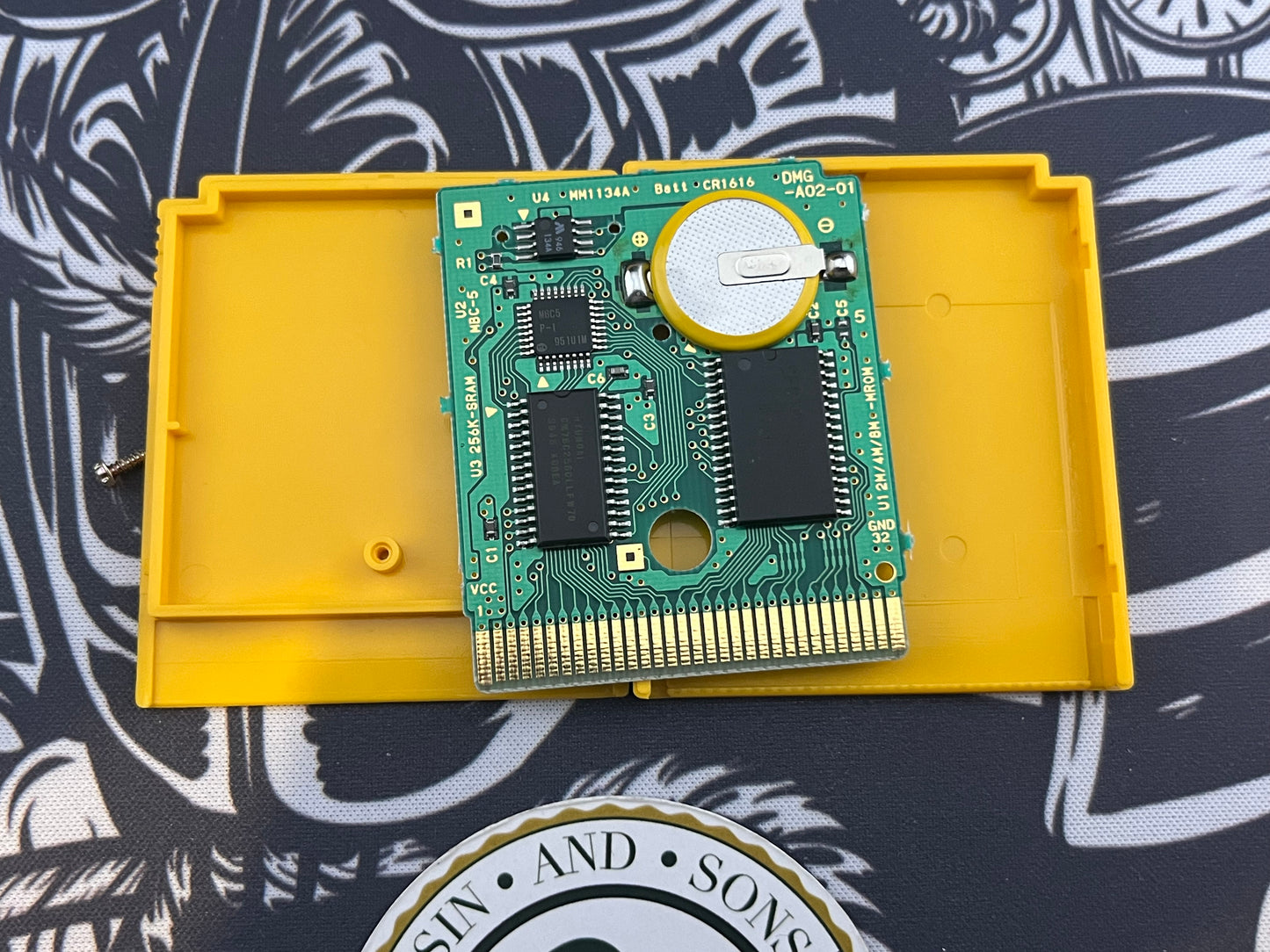 Pokémon Yellow Second Print Game and Box